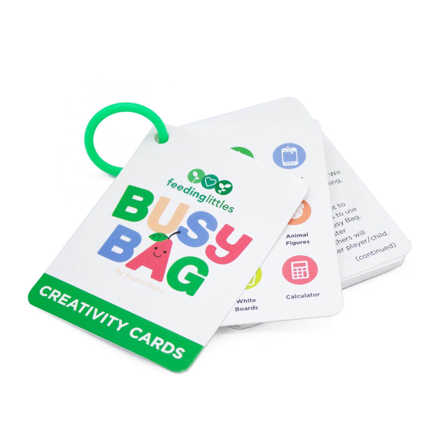 BapronBaby Feeding Littles Busy Bag (Sage) - Toddler Travel Activity Kit, Restaurant Activity Kit for Independent and Family-Wide Play, Age 3+