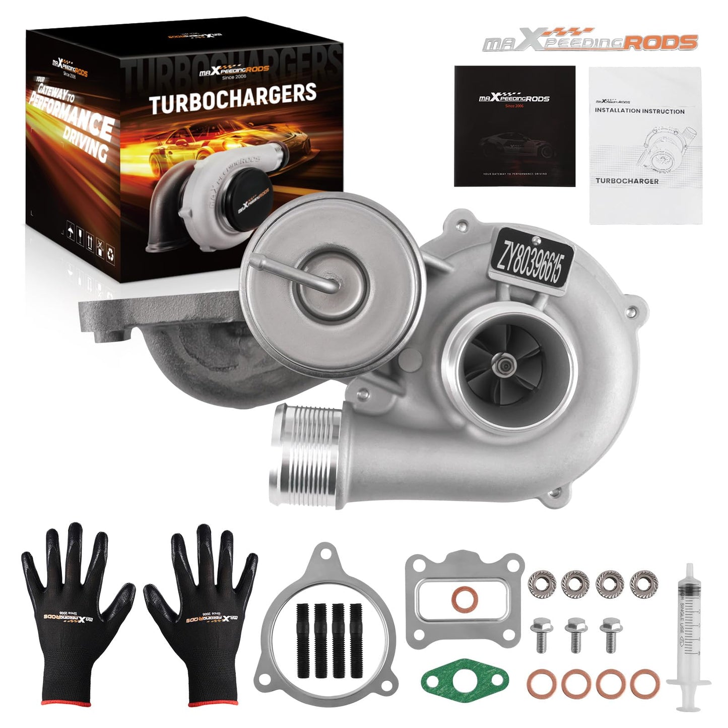 maXpeedingrods Turbo Turbocharger for Ford Fusion L4 1.5L 2014-2020, Escape B0BG 2017-2019, SGDI ECO-Boost, 1639-970-0003 F1FZ6K683D, Basic VL Series