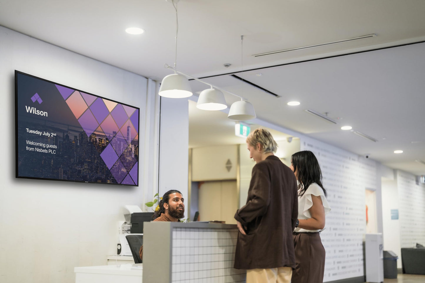 Promethean ActivPanelD-Series 55" 4K UHD Digital Signage Solution. Share Announcements, alerts, Information, and More. Panel & Wall Mount Included, 3 Year Onsite Support