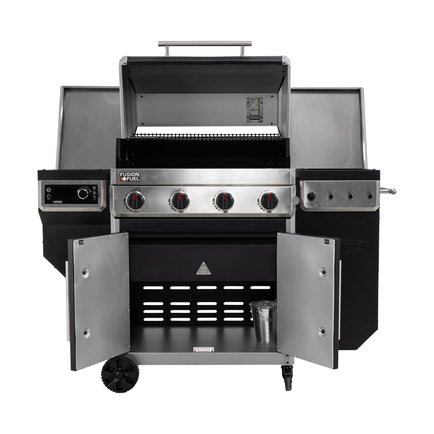 Lifetime Gas Grill and Wood Pellet Smoker Combo