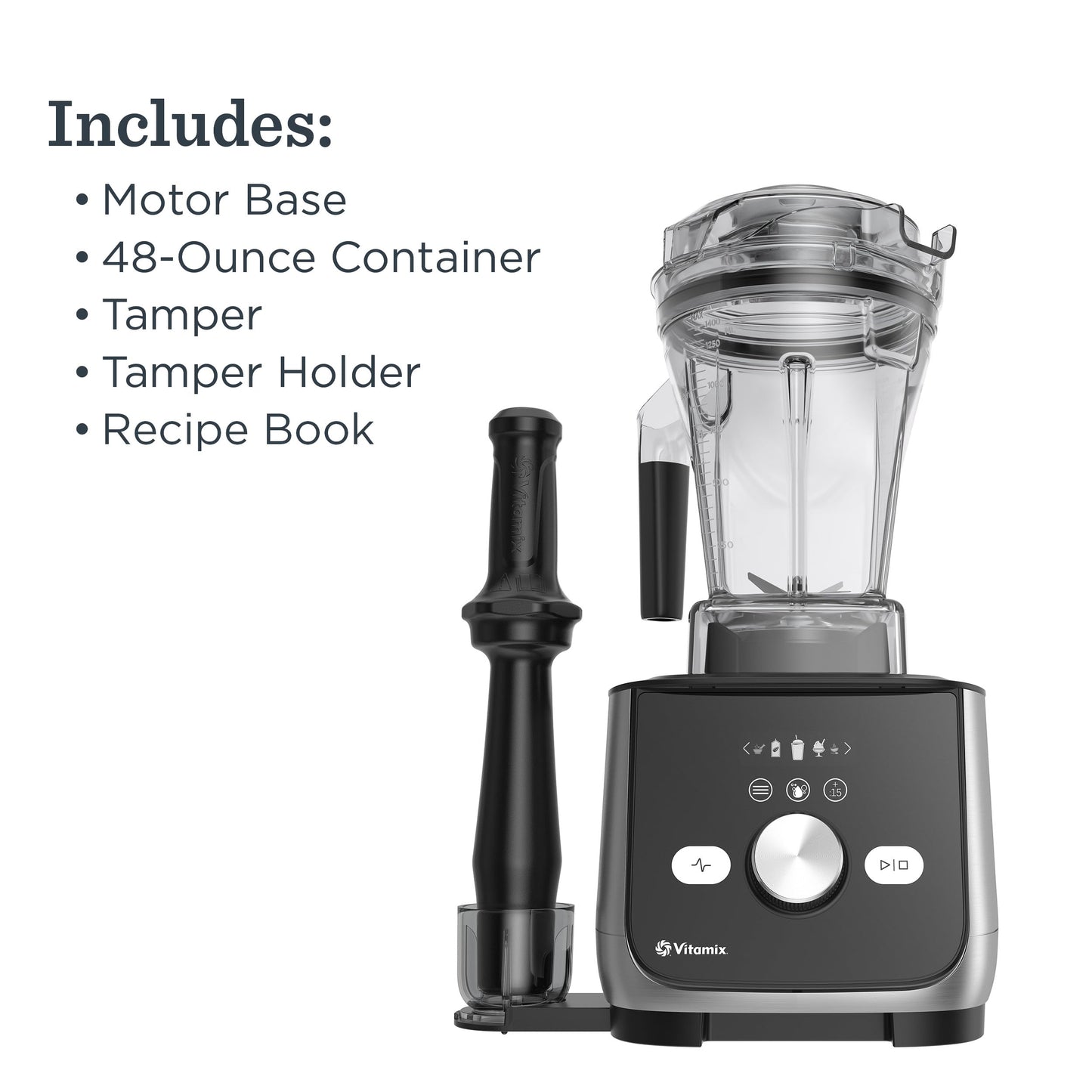 Vitamix Ascent X5 Blender with 10 Blending Programs, Self-Cleaning Program, Professional-Grade Blender for Smoothies, Soups and More, Stainless-Steel Blades, 48 Oz Container, Polar White