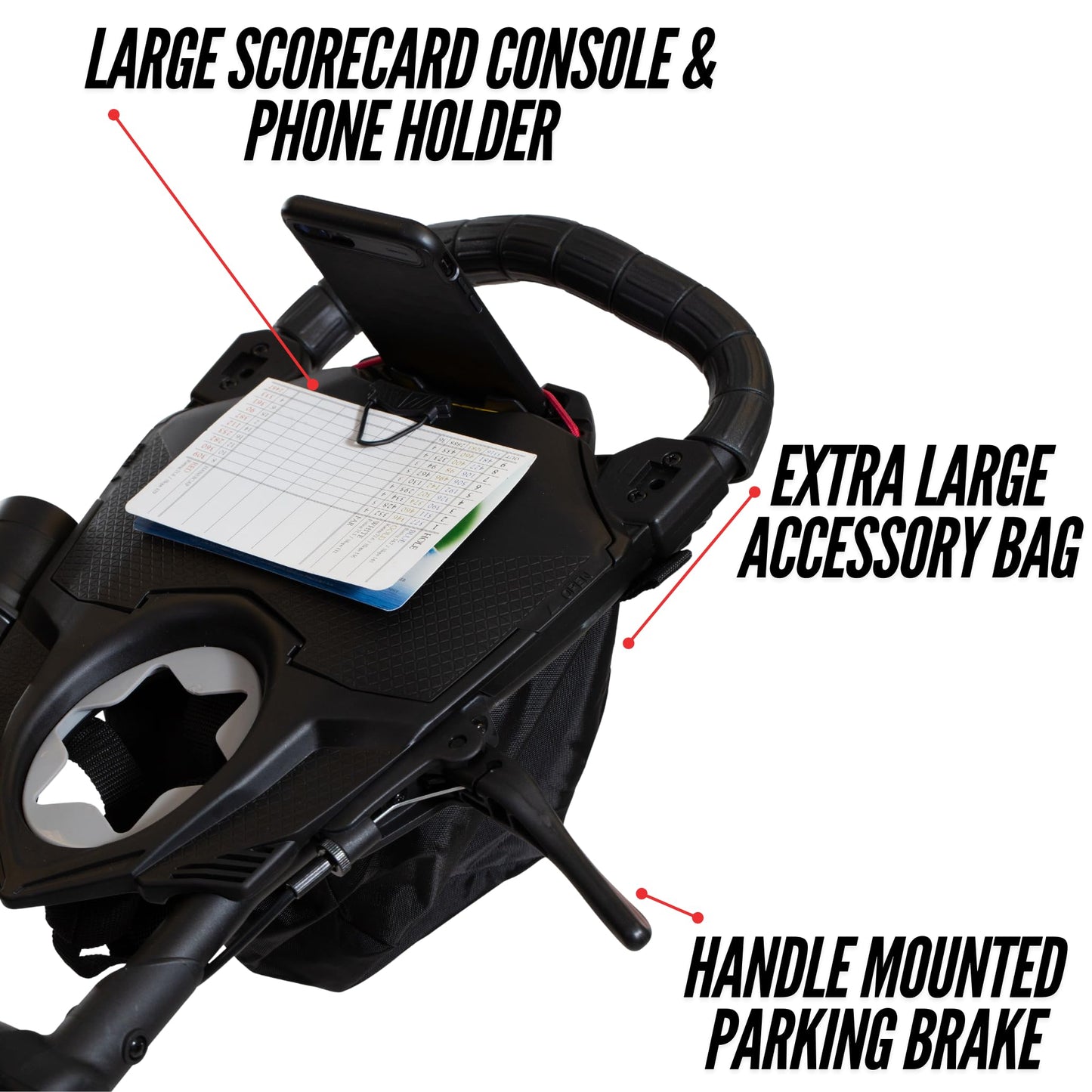 Bag Boy Nitron Golf Push Cart, USA