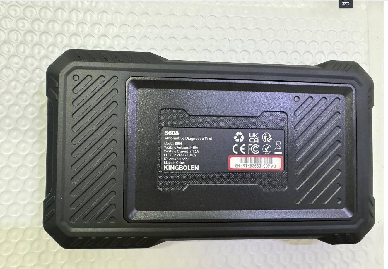 KINGBOLEN OBD2 Scanner S608, 2026 Bidirectional Scan Tool for ABS/SRS/Transmission/Enigne, 9 Reset Oil Brake DPF Bleed Gear Injector Throttle BMS SAS, CAN FD & FCA/Renault SGW, Lifetime Free Update