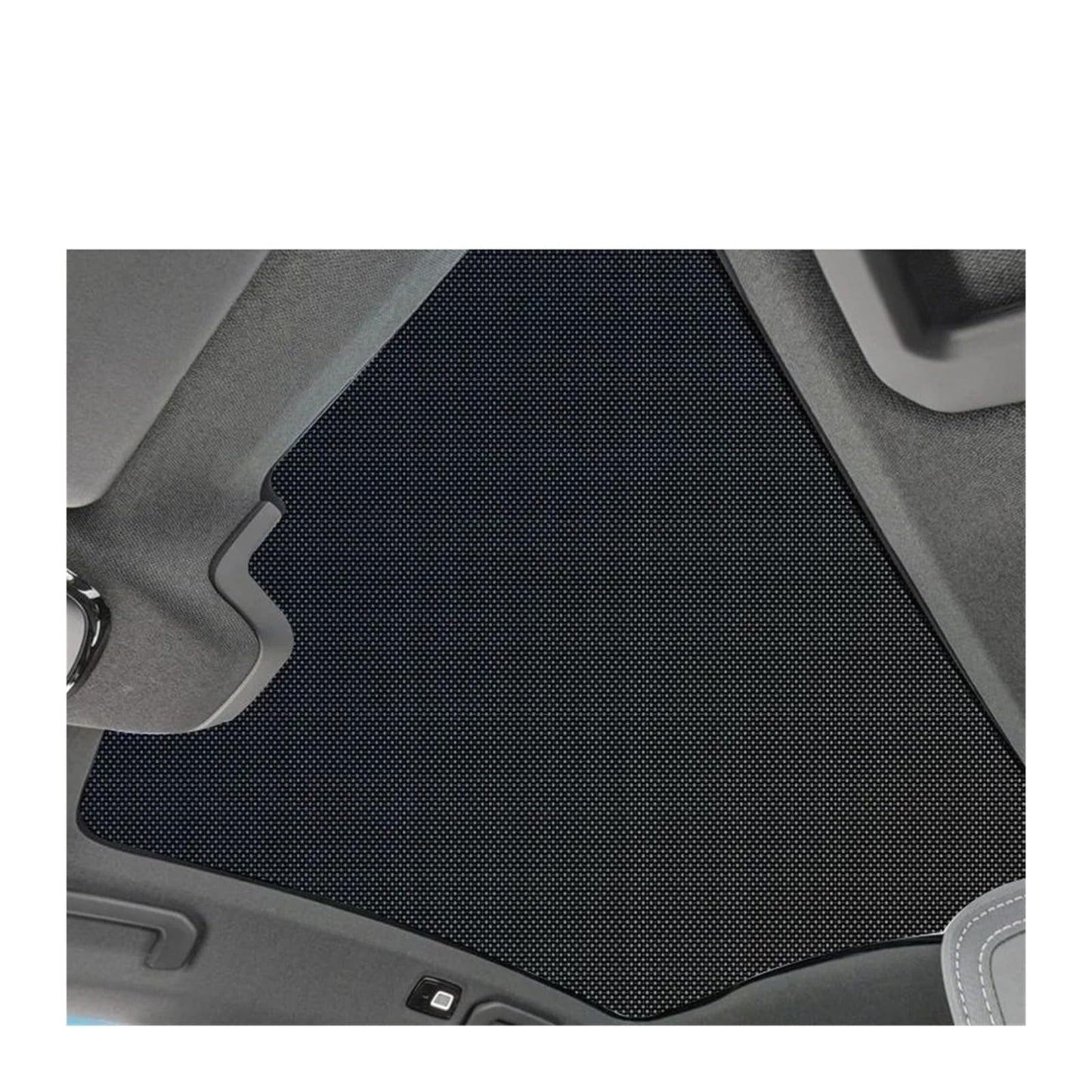 Compatible for POLESTAR 2 20-25 Panoramic Sunroof Sunshade,Car Interior Thermal Insulation Sun Protection Accessories Refit(2Pcs Black)