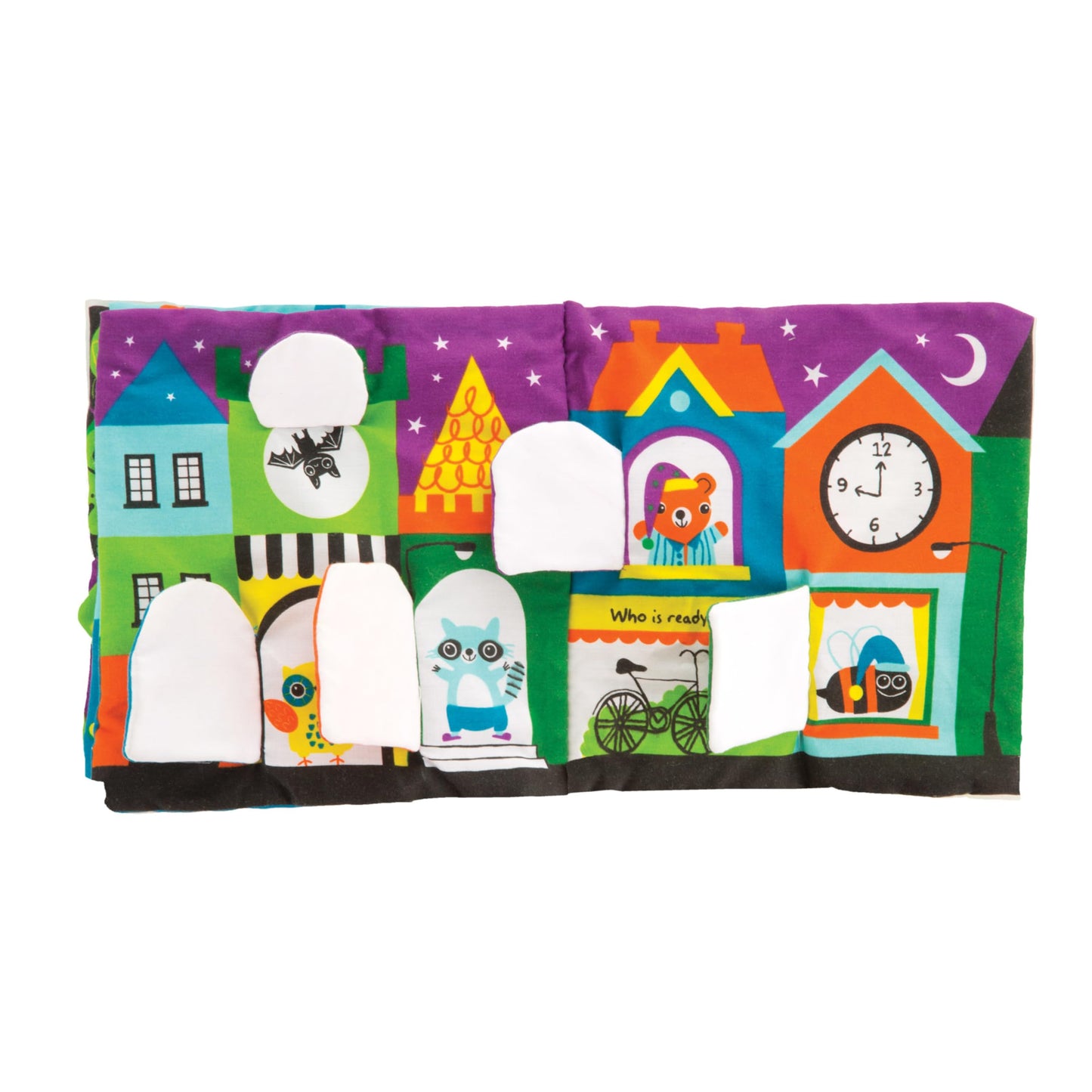 Melissa & Doug Soft Activity Baby Book - The Wonderful World of Peekaboo! Lift The Flap Busy Book for Toddlers, Sensory Toys for Babies and Toddlers