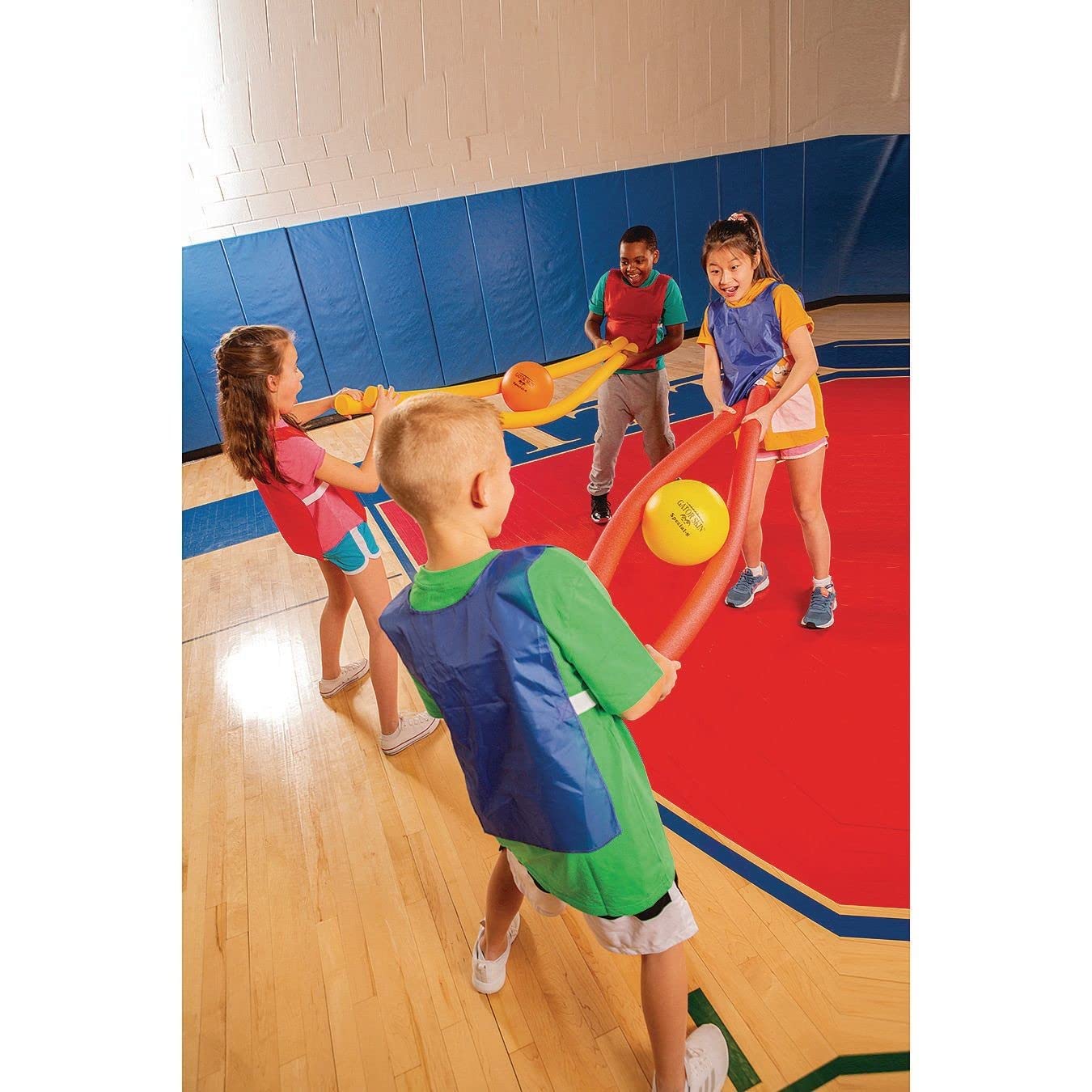 Gator Skin Special-8 Foam Balls. 8" PU Coated with Medium Density Foam Core. No-Sting Balls are Great for GaGa Pits, Dodgeball, PE Games and More. Set of 6.