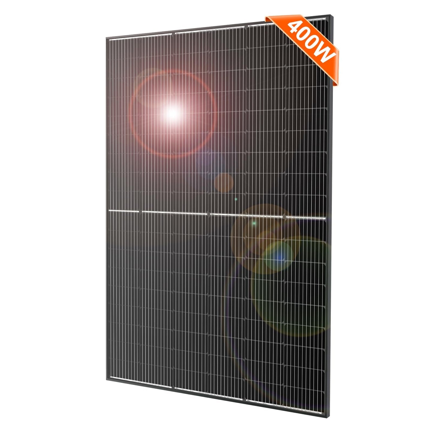 DOKIO 400W Monocrystalline Solar Panel with 31V Voltage, Designed for Charging 12/24V Devices - 3 m Cable, Ideal for Yard/Garden, Shed/Patio/Greenhouse Power, Off-Grid Battery Charging