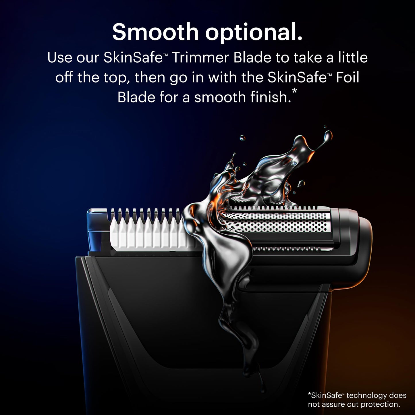 MANSCAPED® The Chairman™ PRO & The Lawn Mower® 5.0 Ultra - Men's Face Shaver with Two SkinSafe® Blades, Four-Blade Foil & Stubble Trimmer & Dual-Head Groin & Body Hair Trimmer with Toiletry Bag