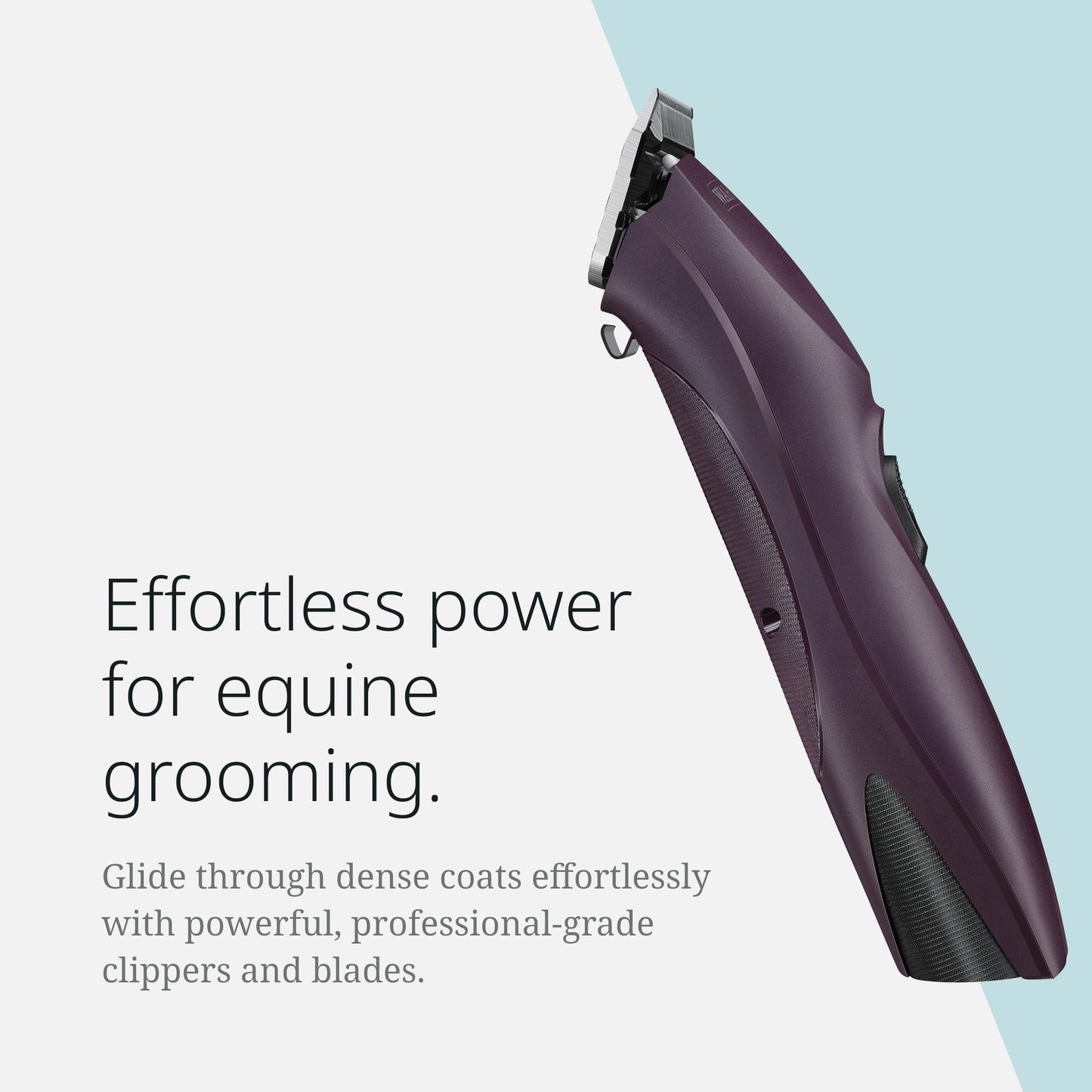 Wahl Pro Animal KM Supera Cordless Equine Clipper - Professional Horse Grooming Clipper - Quiet, Cordless Clipper - Battery-Powered Grooming Tool