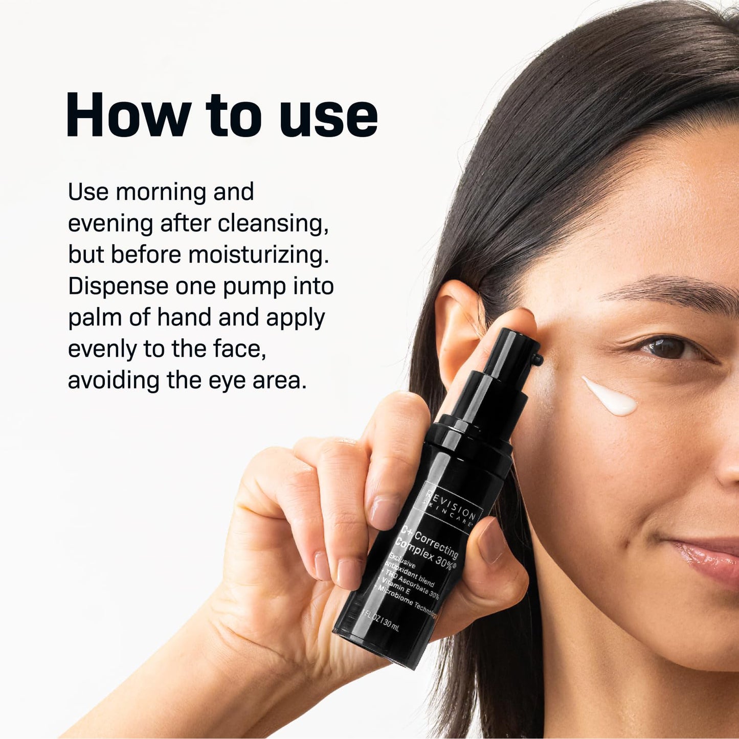 Revision Skincare C+ Correcting Complex 30%®, Anti Aging Antioxidant Blend with Vitamin C, Supports Healthy Skin, 1 fl oz