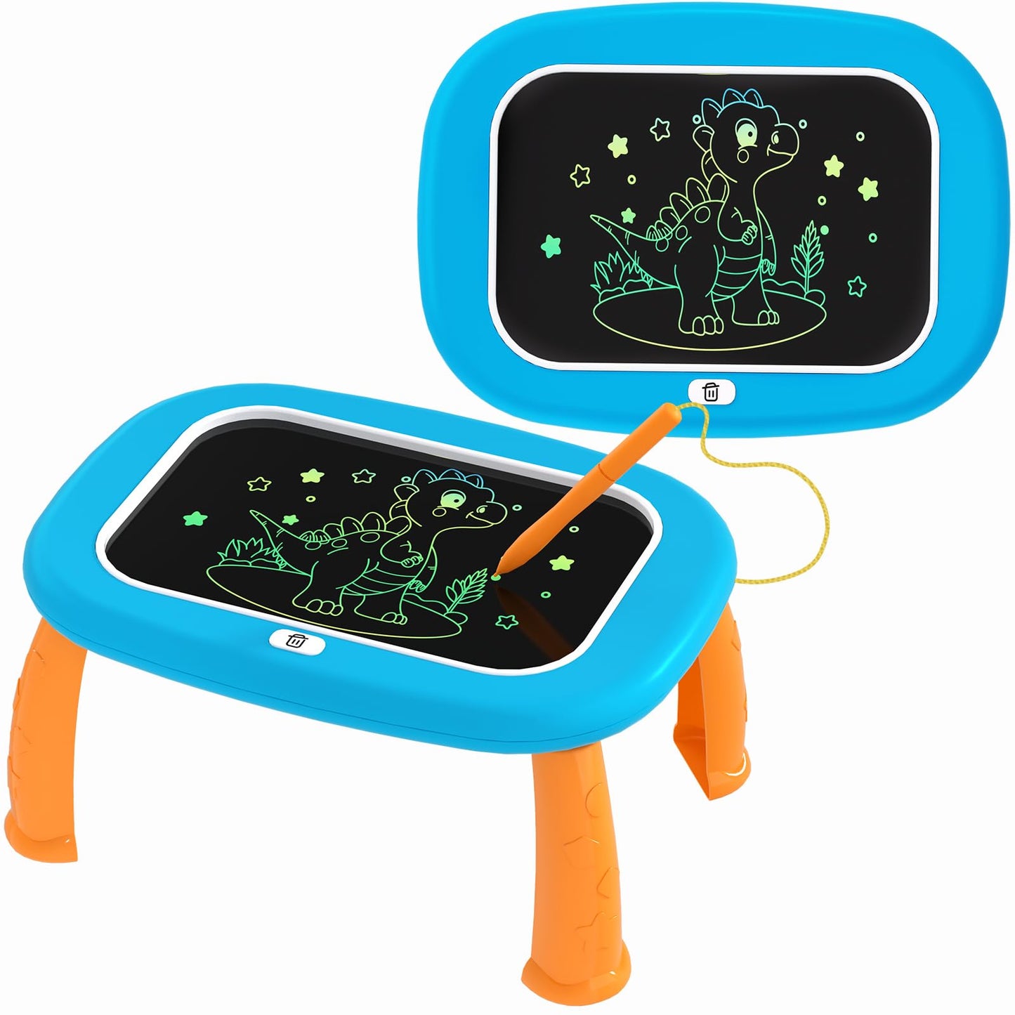 LCD Writing Tablet for Kids 1 2 3 4 5 Year Old - Toddler Drawing Tablet, Drawing Pad & Color Doodle Board Toy, Perfect Birthday & Christmas Gift Toy for 2-3 Year Old Boys and Girls(Blue)