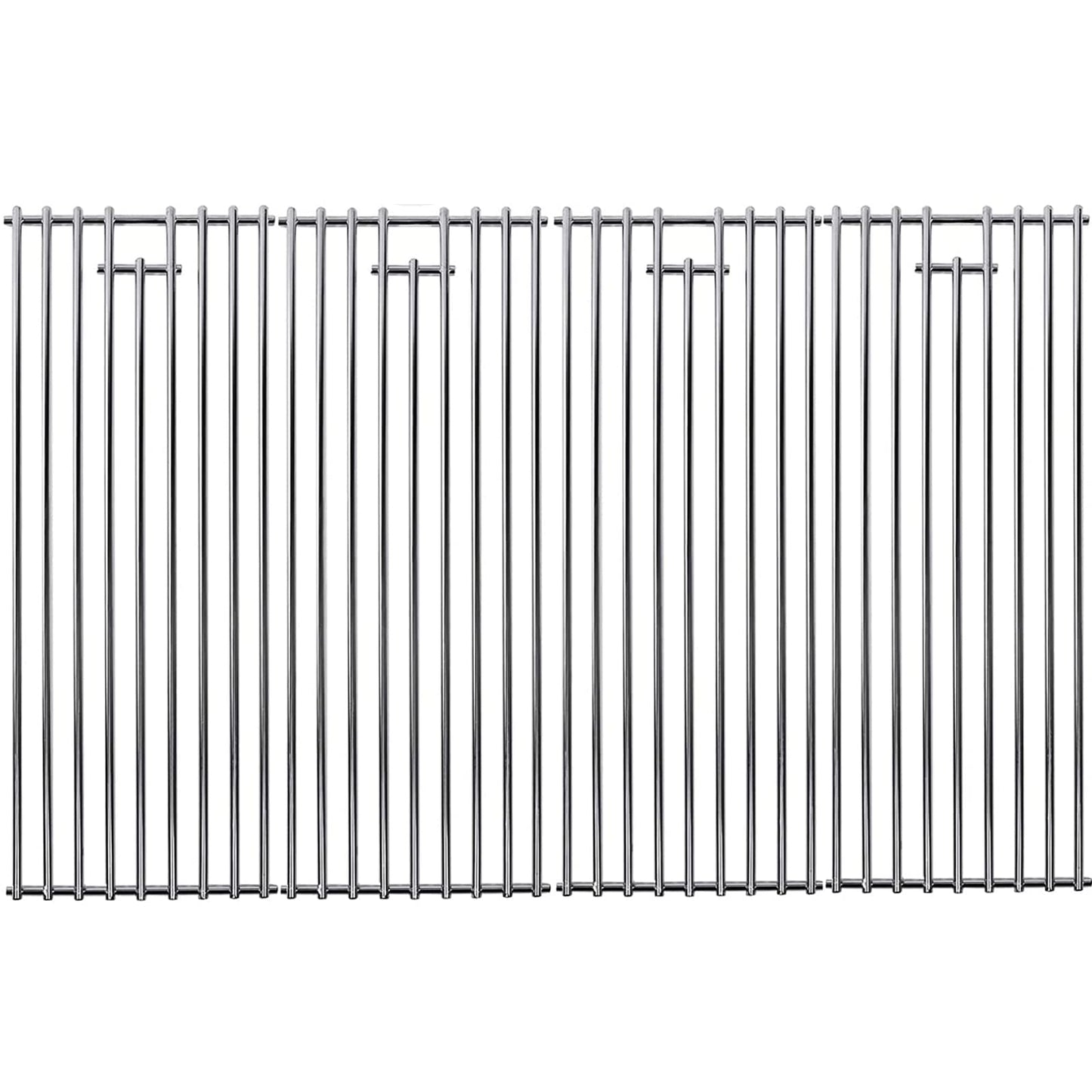 8mm 4 Pack Bull BBQ Lion Premium BBQ Grill Grate Replacement Parts For Bull 16517 BBQ Angus, Brahma, Lonstar Select, Outlaw Steer Premium, Lonestar Select, 7 Burner Premium, 65073 L60000 L75000 L90000