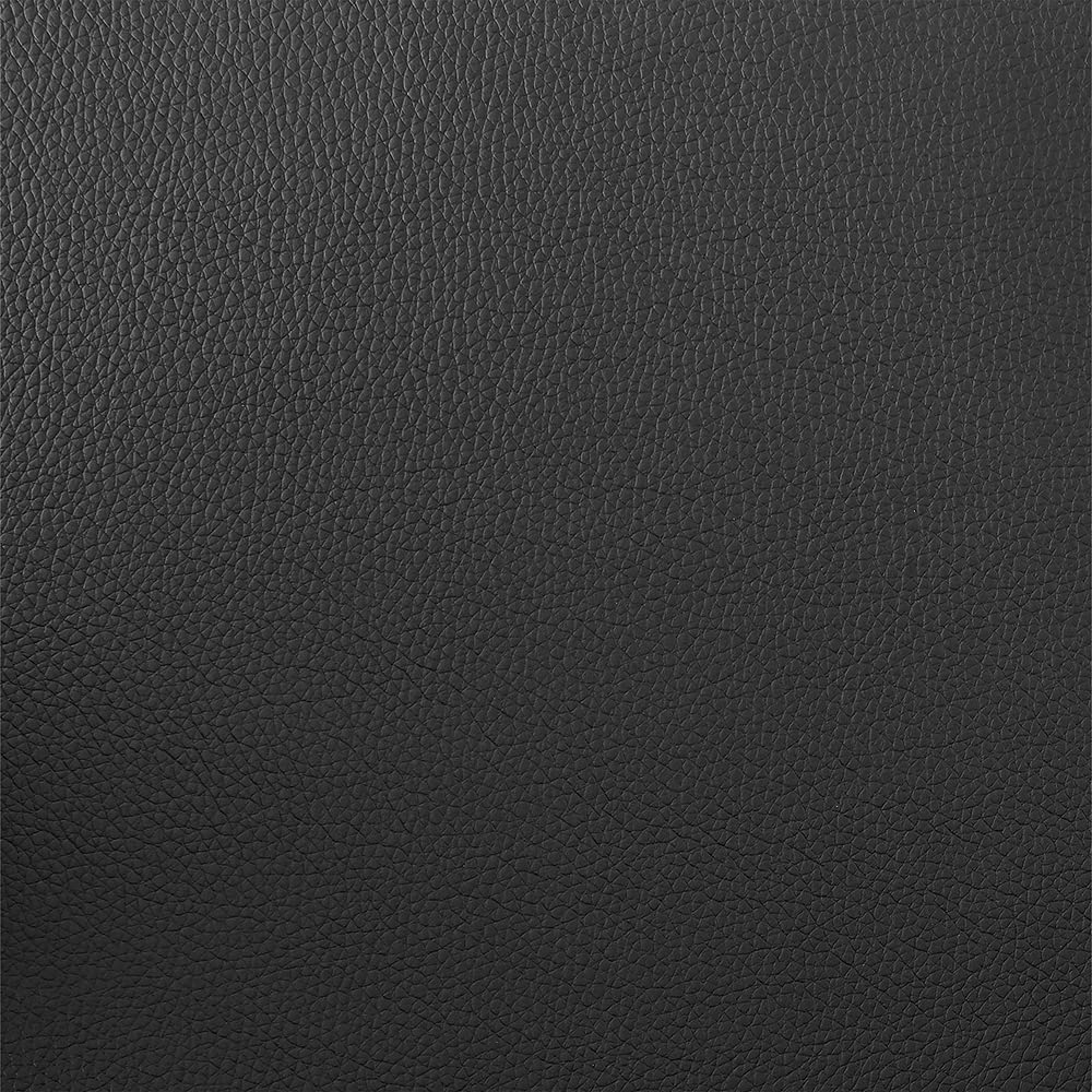 Armen Living Cassie Dining Chair in Black Faux Leather and Walnut Wood Finish 20D x 21W x 31H in