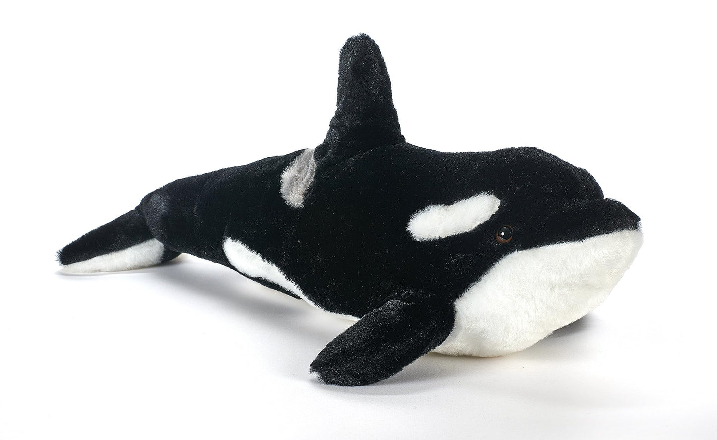 The Petting Zoo Orca Stuffed Animal Plushie, Gifts for Kids, Wild Onez Sealife Animals, Whale Plush Toy, 20 inches
