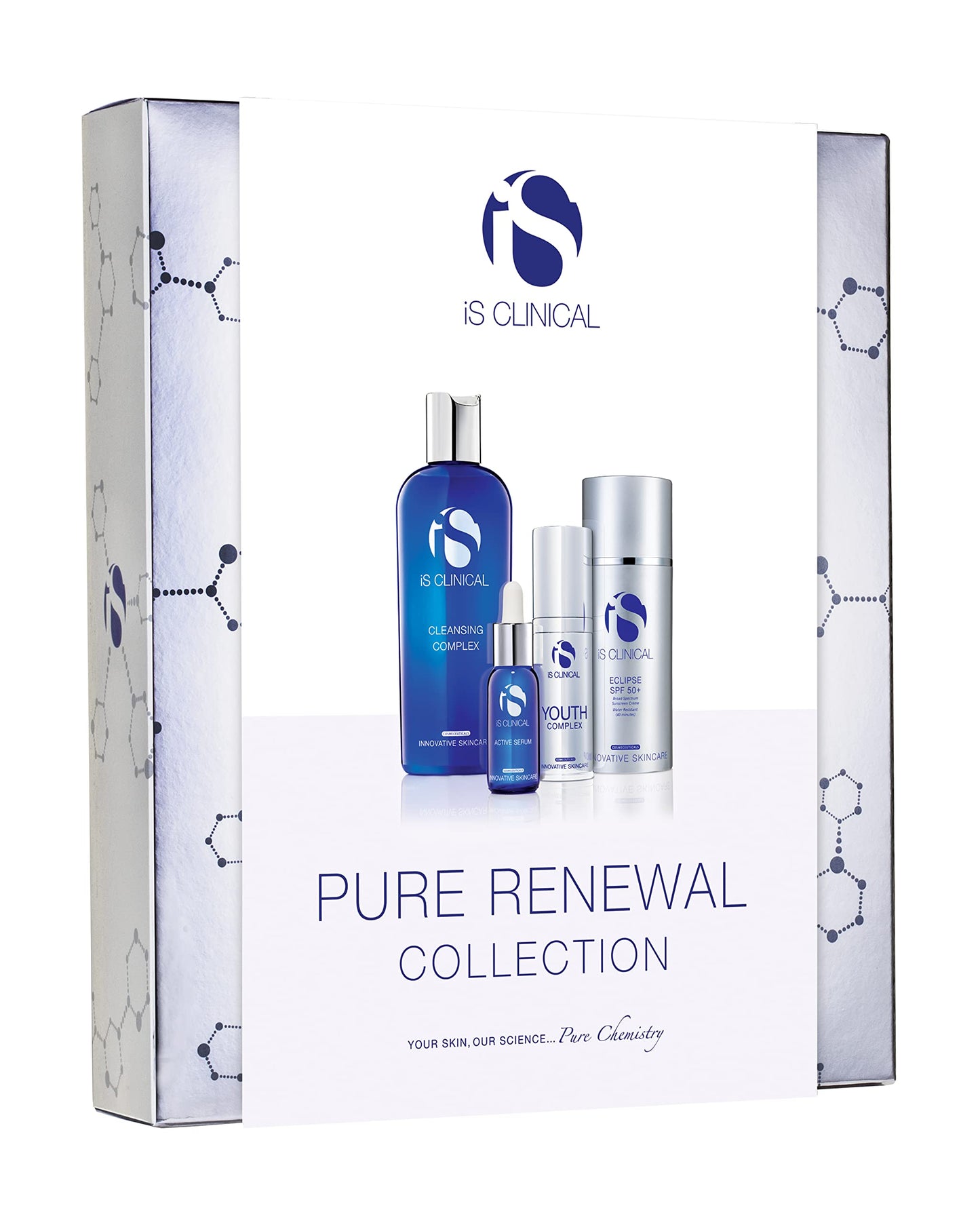 iS CLINICAL Pure Renewal Collection; Skin Regeneration Full regimen Kit; Collection Gift Set; Age-Defying Kit