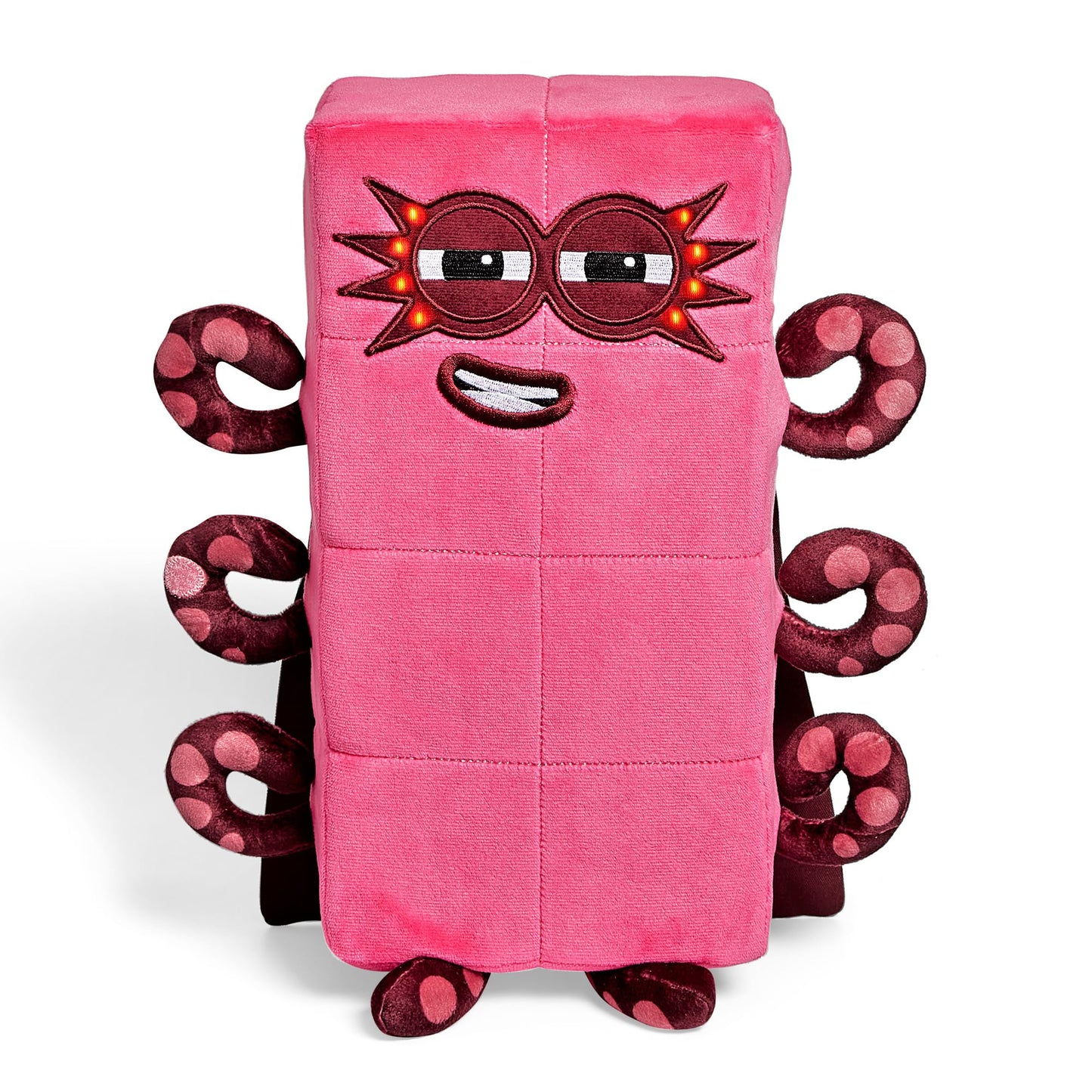hand2mind Numberblocks Sing-Along Superhero Octoblock Plush, Music Toys, Numbers for Toddlers, Preschool Math Learning Toys, Light Up Stuffed Animal Plushies, Counting Blocks, Kids Birthday Gifts