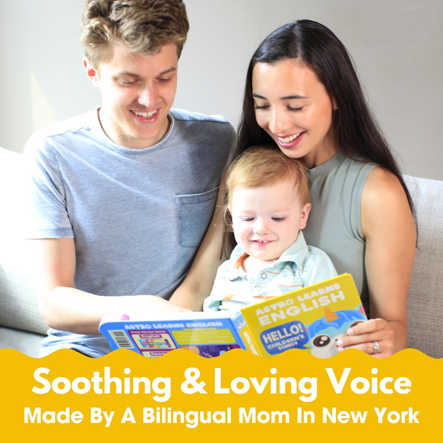 Astro Learns English Children's Songs — Musical Toys & Interactive Sound Board Books for Toddlers 1-3, Singing & Nursery Rhymes for Babies, Educational Talking Musical Toy, Sing Along Songs