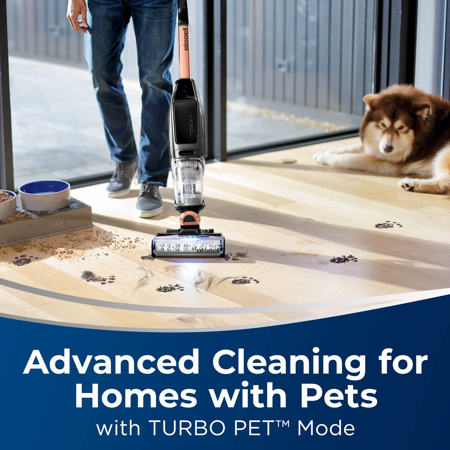 Bissell® CrossWave® X7 Cordless Pet Pro Multi-Surface Wet Dry Vac, 3011
