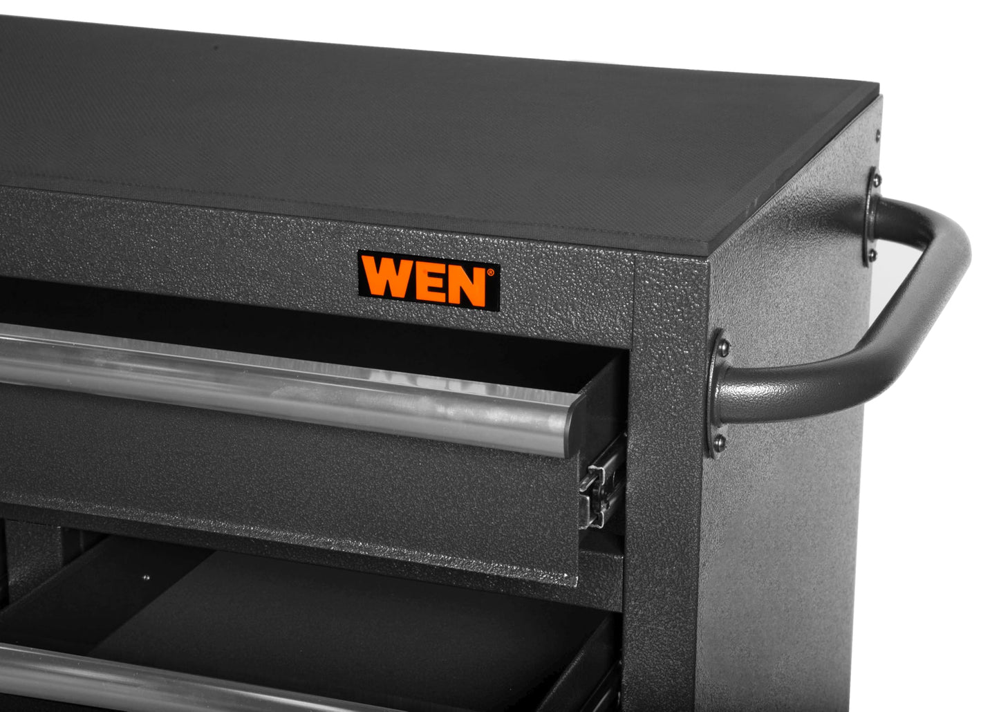 Wen 52-Inch Premium Rolling Tool Cabinet, Black, Heavy Duty 21-Gauge Powder-Coated Steel Construction, for Garage and Workshop (GG532B)