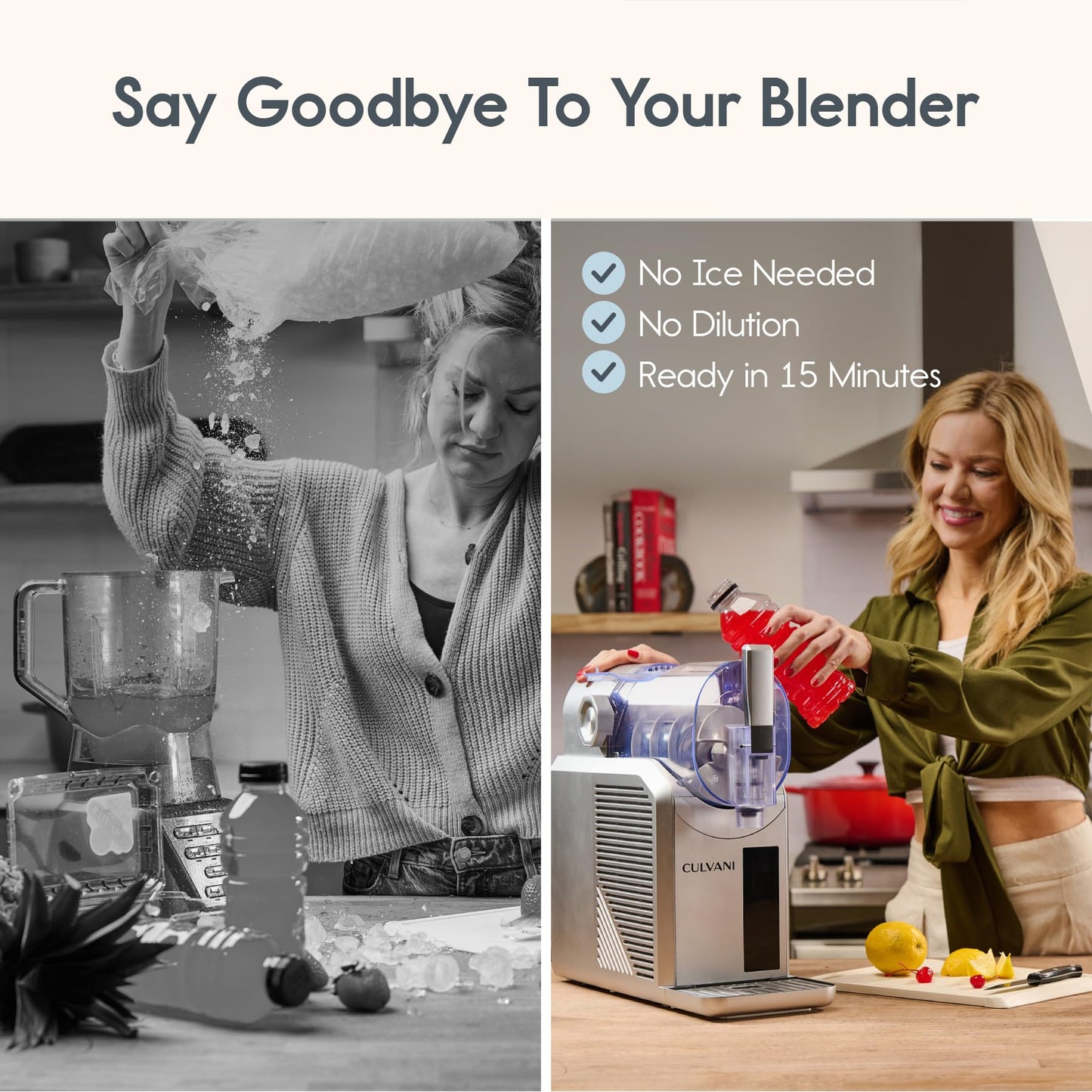 Chillux Frozen Drink Maker for Home Bar | Digital Display Slushie Machine, Margarita & Cocktail Slush Maker | Quiet Operation, Easy Clean, 6 Preset Modes, 4-Hour Cooling for Parties & Family Fun