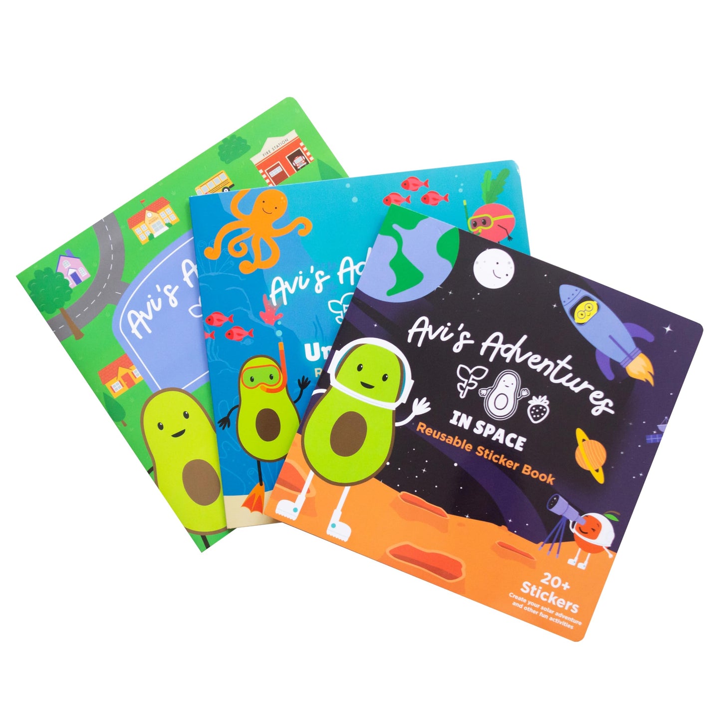 BapronBaby Feeding Littles Busy Bag (Sage) - Toddler Travel Activity Kit with Bonus Stickerbooks, Restaurant Activity Kit for Independent and Family-Wide Play, Age 3+