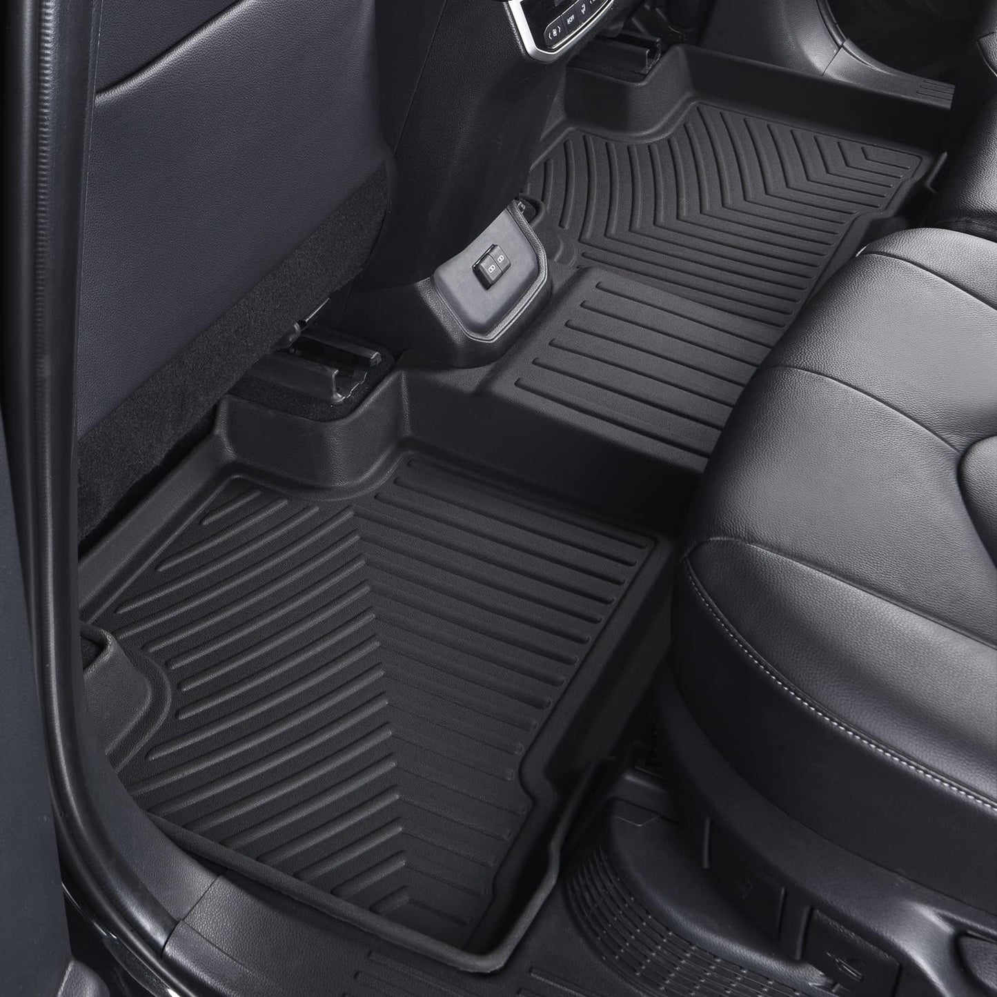 Tesson Floor Mats for 2025 2026 Nissan Murano,Cargo Mats for 2025+ Murano Accessories All Weather Custom Full Set Liner Heavy Duty TPE Winter Slush Car Floor mat