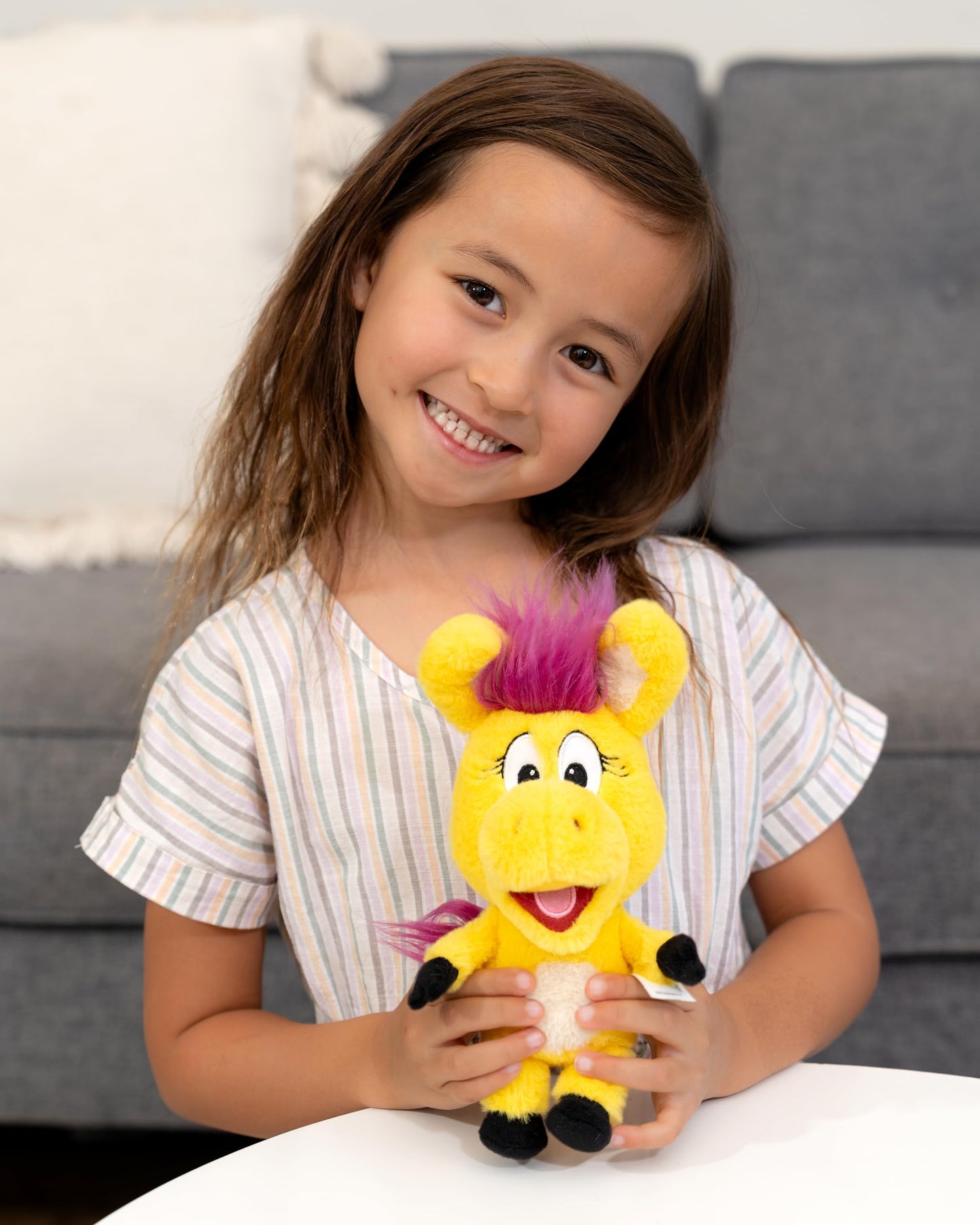 Jada Toys Donkey Hodie 8" Sound Plush Twin Pack - Hodie & Bob Dog - Squeeze for Phrases From Preschool Show - Ages 3+
