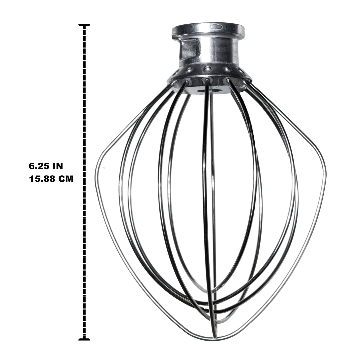 Univen Mixer Wire Whip Compatible with KitchenAid Tilt Head Mixers K45WW K45SS KSM75 KSM90 KSM95 KSM100 KSM103 KSM110 KSM150PS KSM152PS KSM155GB 4KSM150 5KSM150 5KSM160