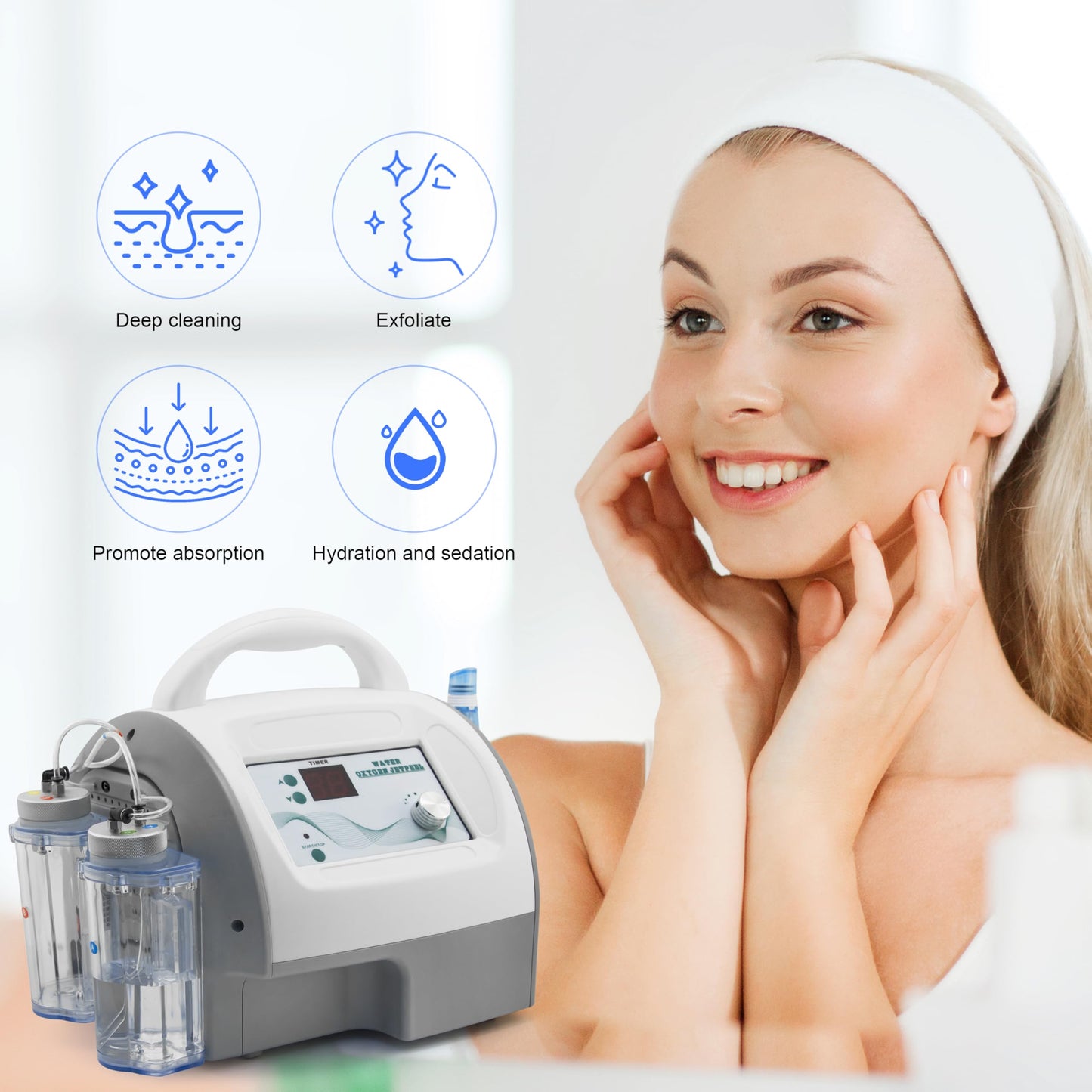 Facial Dermabrasion Machine Dermabrasion Skin Peel Water Machine (ETWD007)