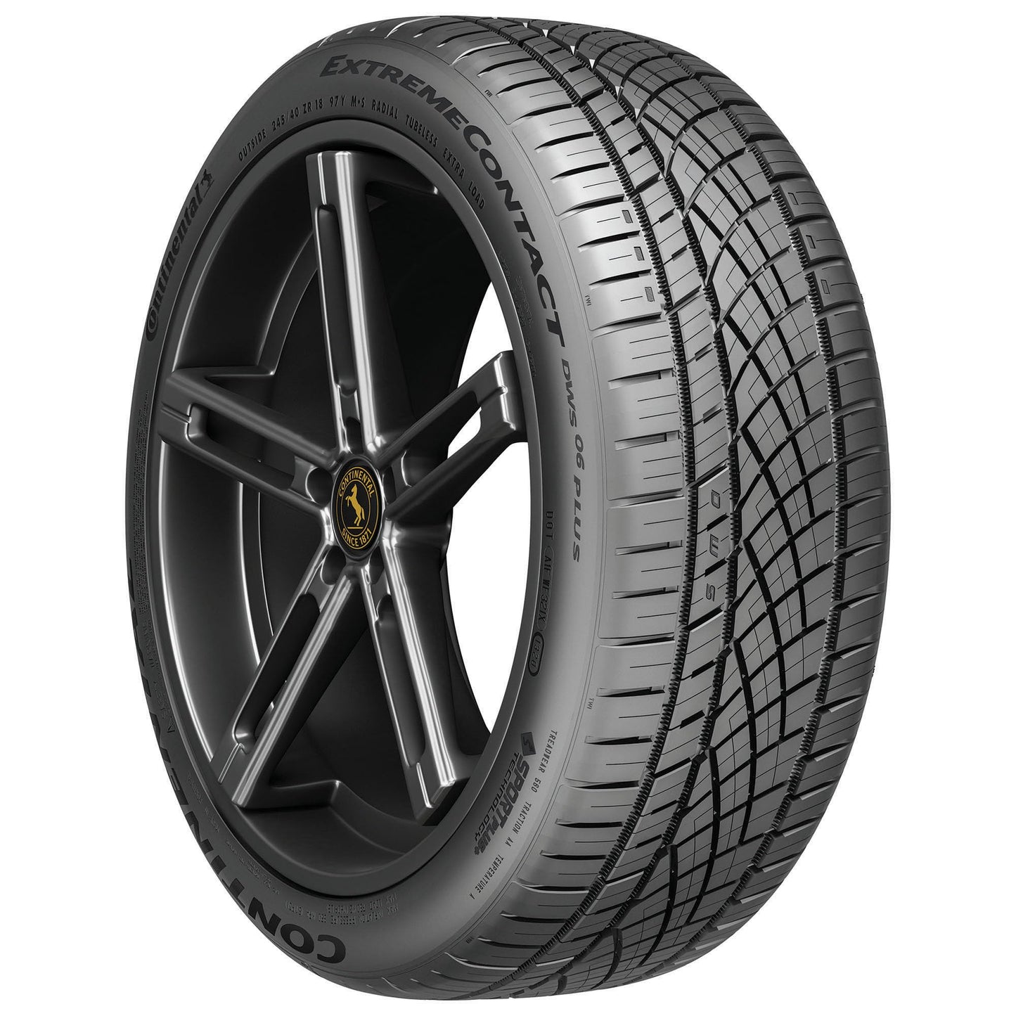 Continental ExtremeContact DWS06 PLUS UHP All Season 245/40ZR18 97Y XL Passenger Tire