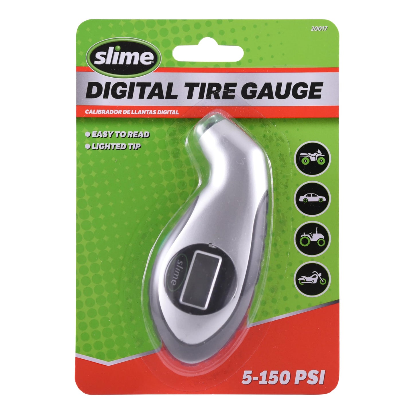 Slime 20017 Automotive Accessories, 5-150 psi