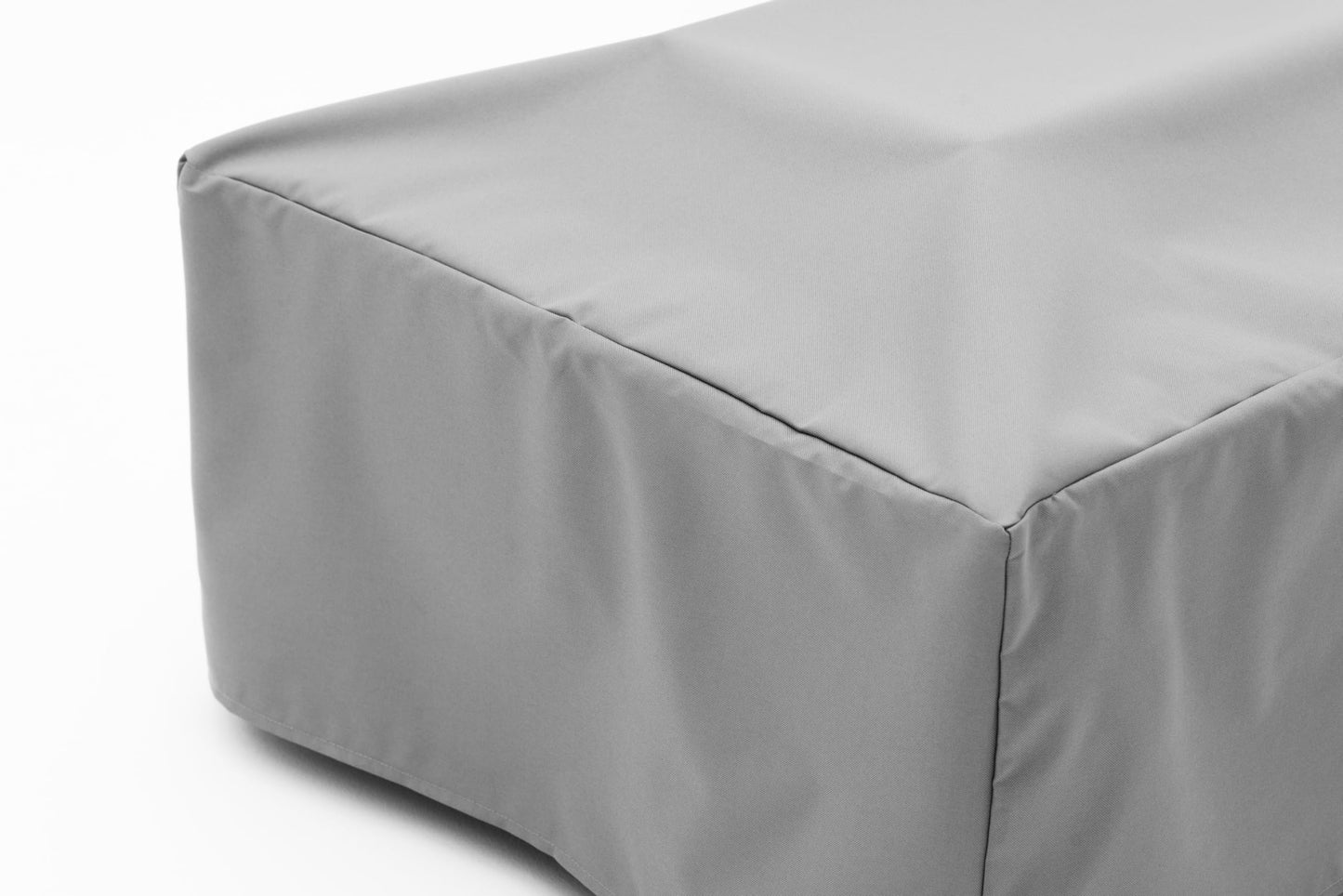 Planika Rio Table - Outdoor Fireplace, Propane-Fueled Fire Pit Table, Black Glass Top - Cover Included (Optional - Gas Tank Cover)