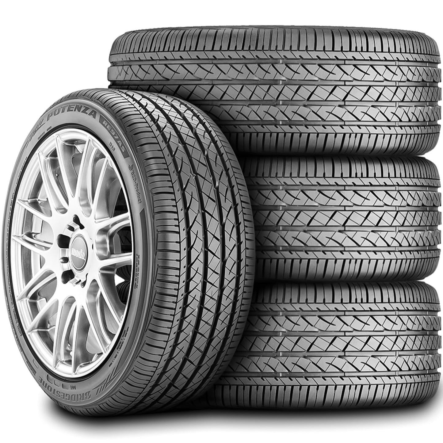 Bridgestone Potenza RE97AS Run-Flat Passenger Tire P225/50RF18 94 V