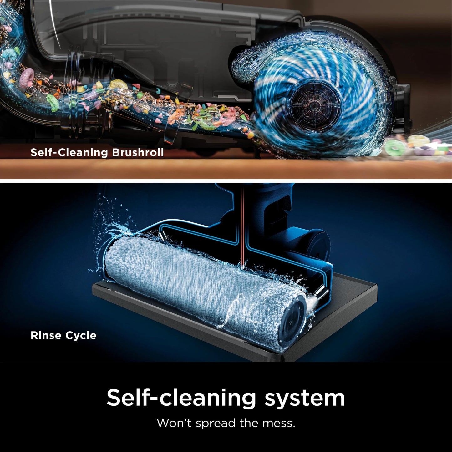 SHARK WD160 HydroVac MessMaster XL 3-in-1 Vacuum, Mop & Self-Cleaning System for Multi-Surface Cleaning, Perfect Hardwood, Tile, Marble, Area Rug (RENEWED)