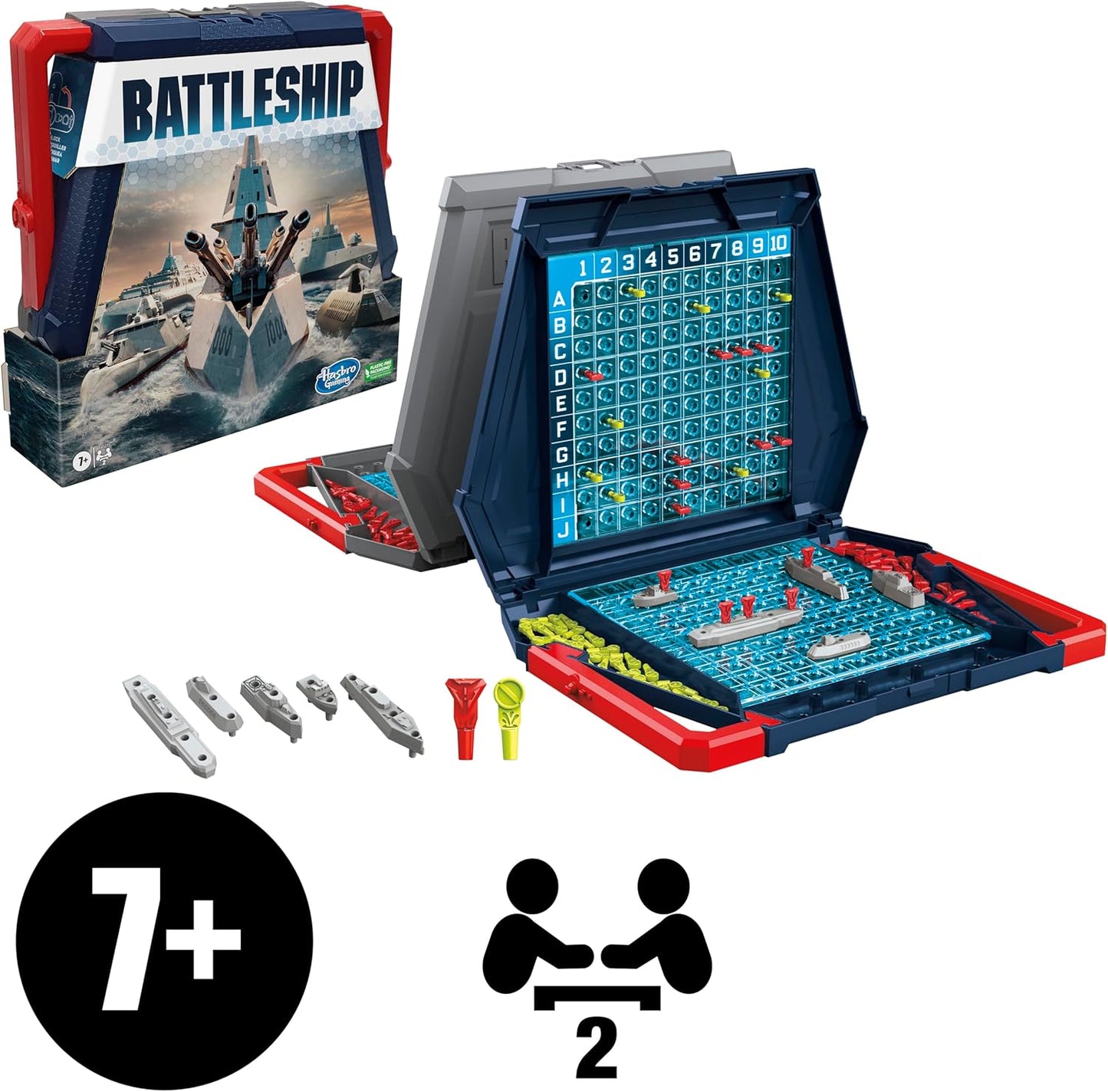 Classic Board Game | Strategy Games for Kids and Adults | Ages 7+ | 2 Players | Fun Kids Games | Family Games