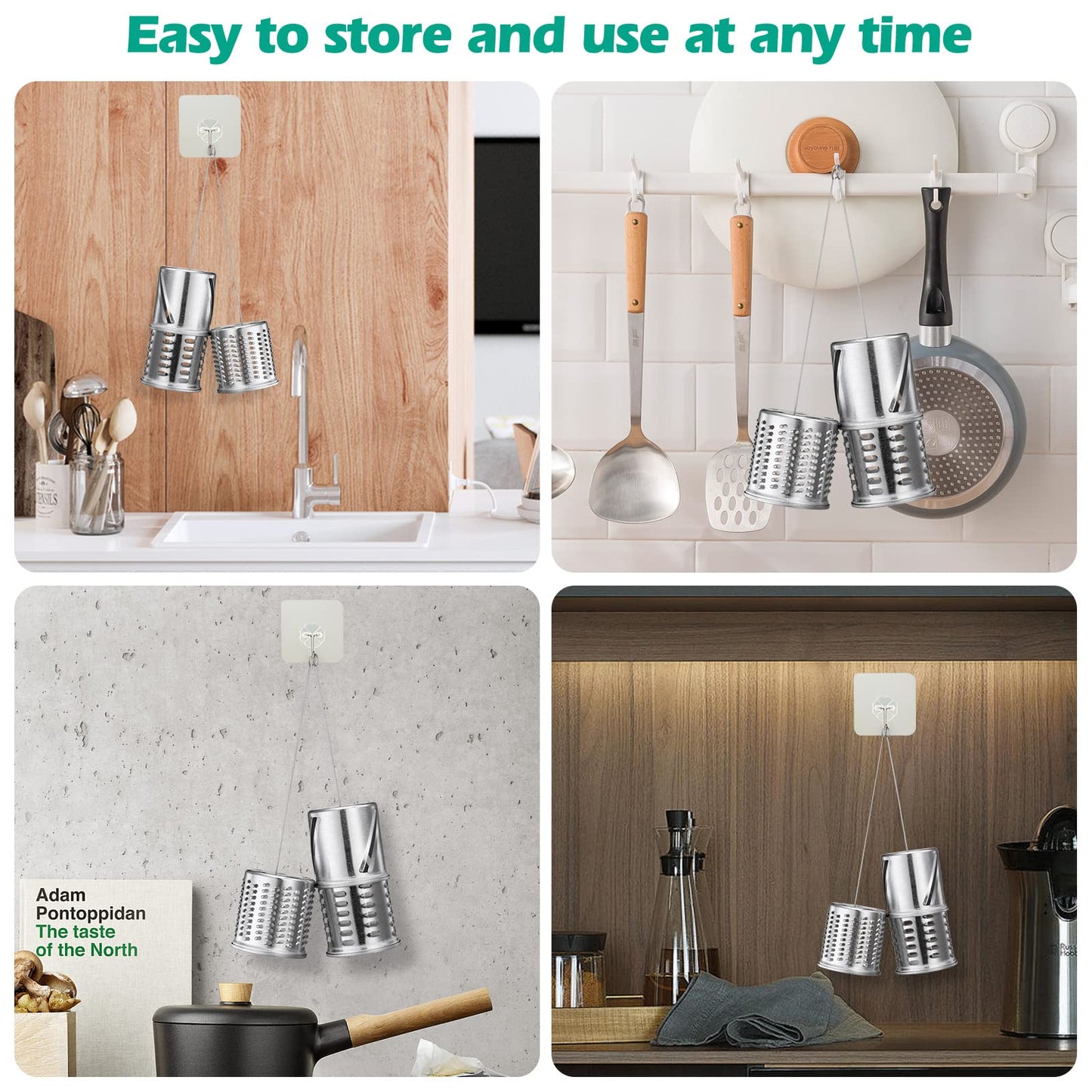 FavorKit Slicer Shredder Attachment for KitchenAid Mixers, Stainless Steel Cheese Grater Salad Maker Accessories with 3 Cutting Blades,Dishwasher Safe!