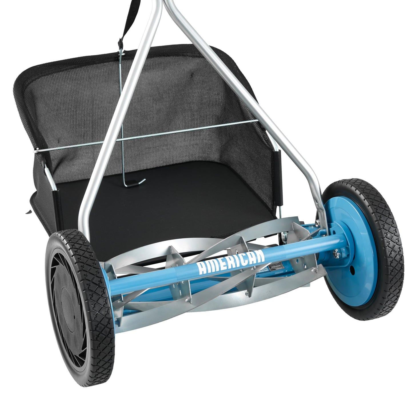 American Lawn Mower Company 1604-16 16-Inch 5-Blade Walk Behind Reel Mower with Grass Catcher