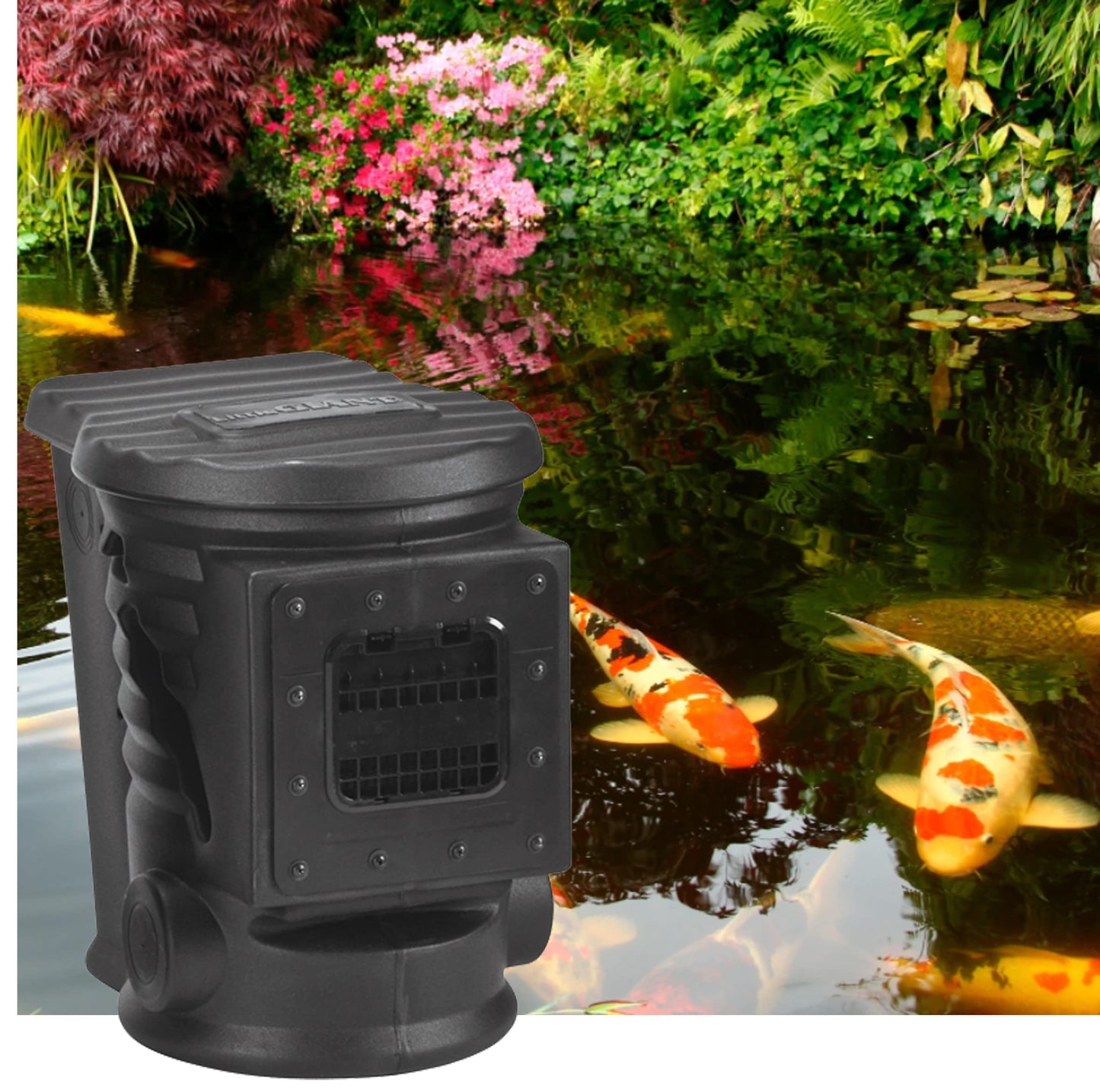 Little Giant SK2.5 2500 Gallon Per Hour Pond Skimmer, Black 566131