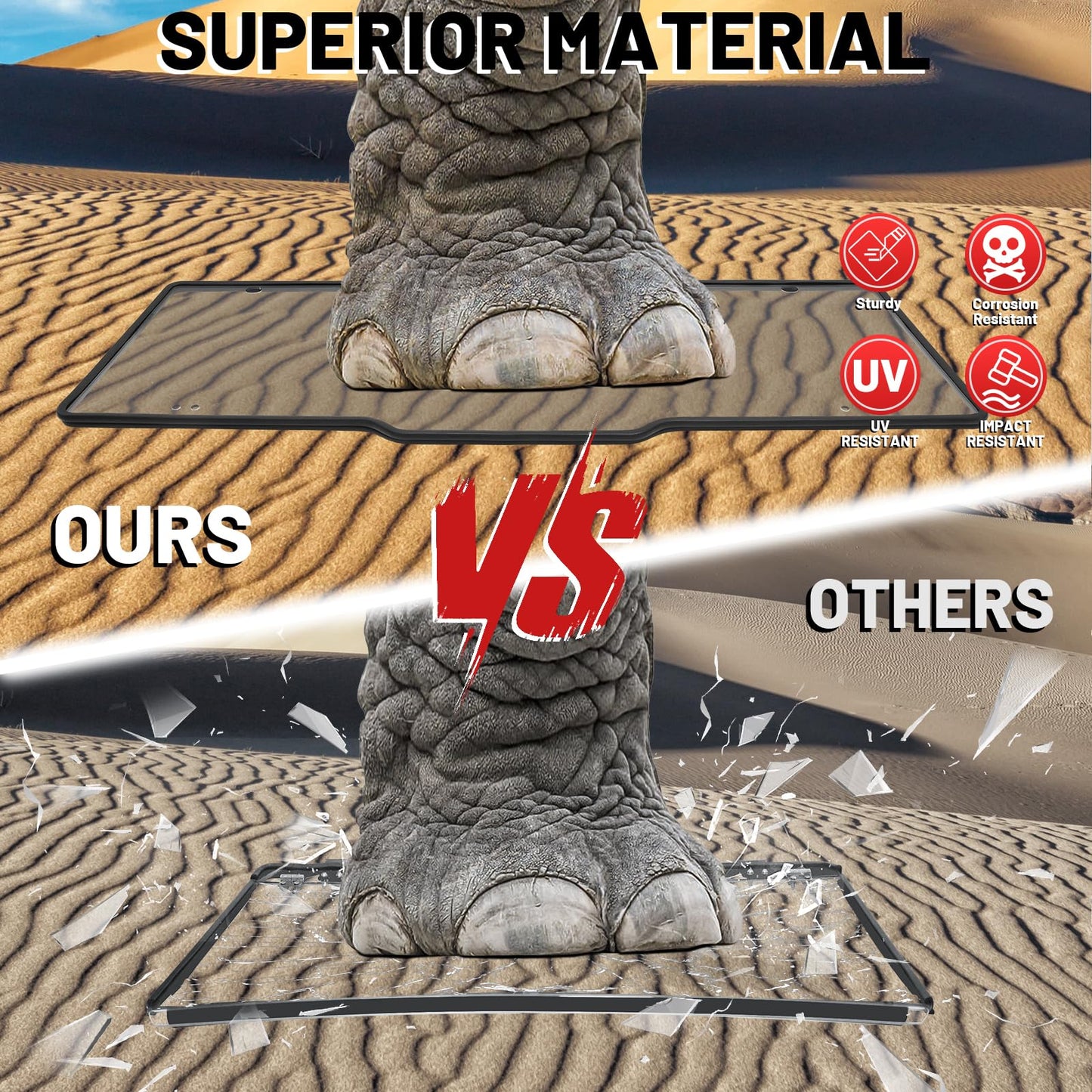 StarknightMT Ranger XP 1000 Rear Windshield, Smoke Tinted Ranger 1000 Back Window Rear Windscreen Compatible with Polaris Ranger XP 1000/Crew 2017-2026, Ranger 1000/Crew 2020-2026