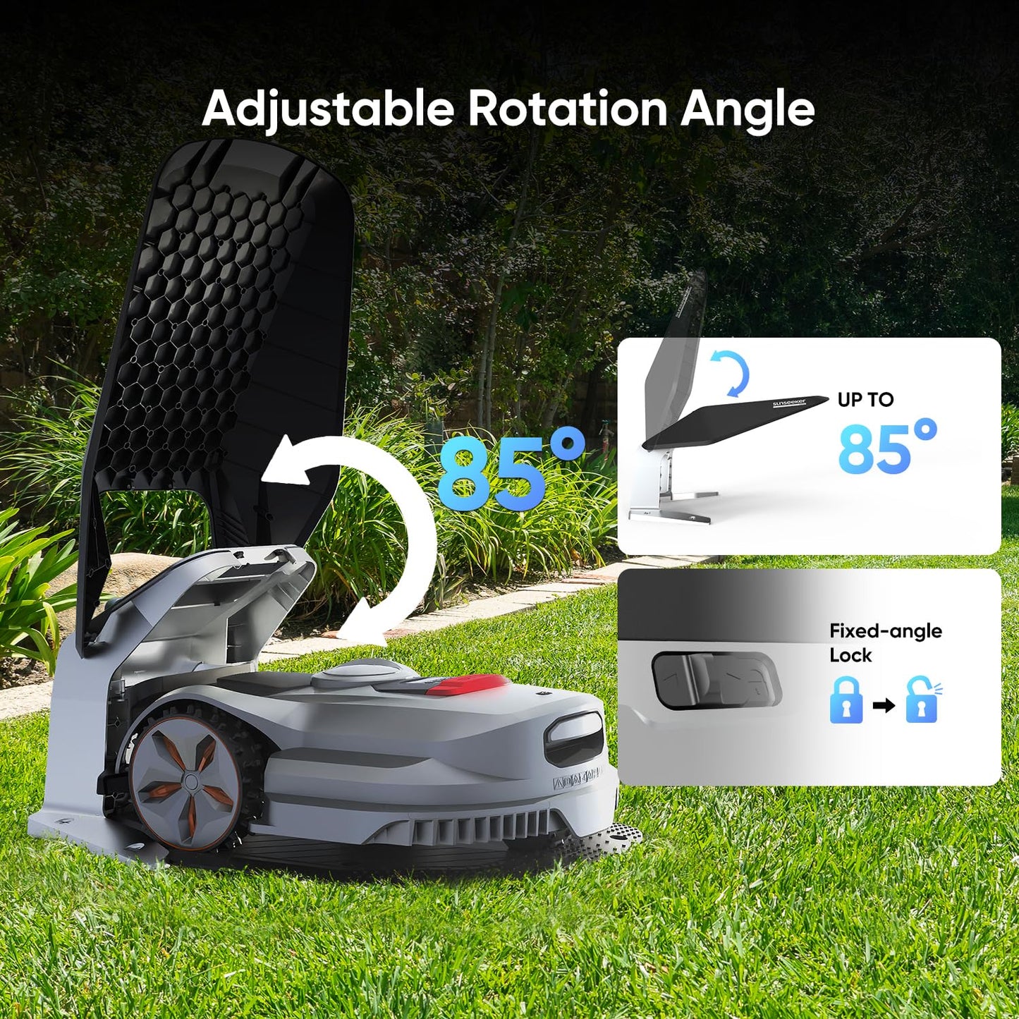 Sunseeker Robot Lawn Mower X7&X7Plus and X5 Garage