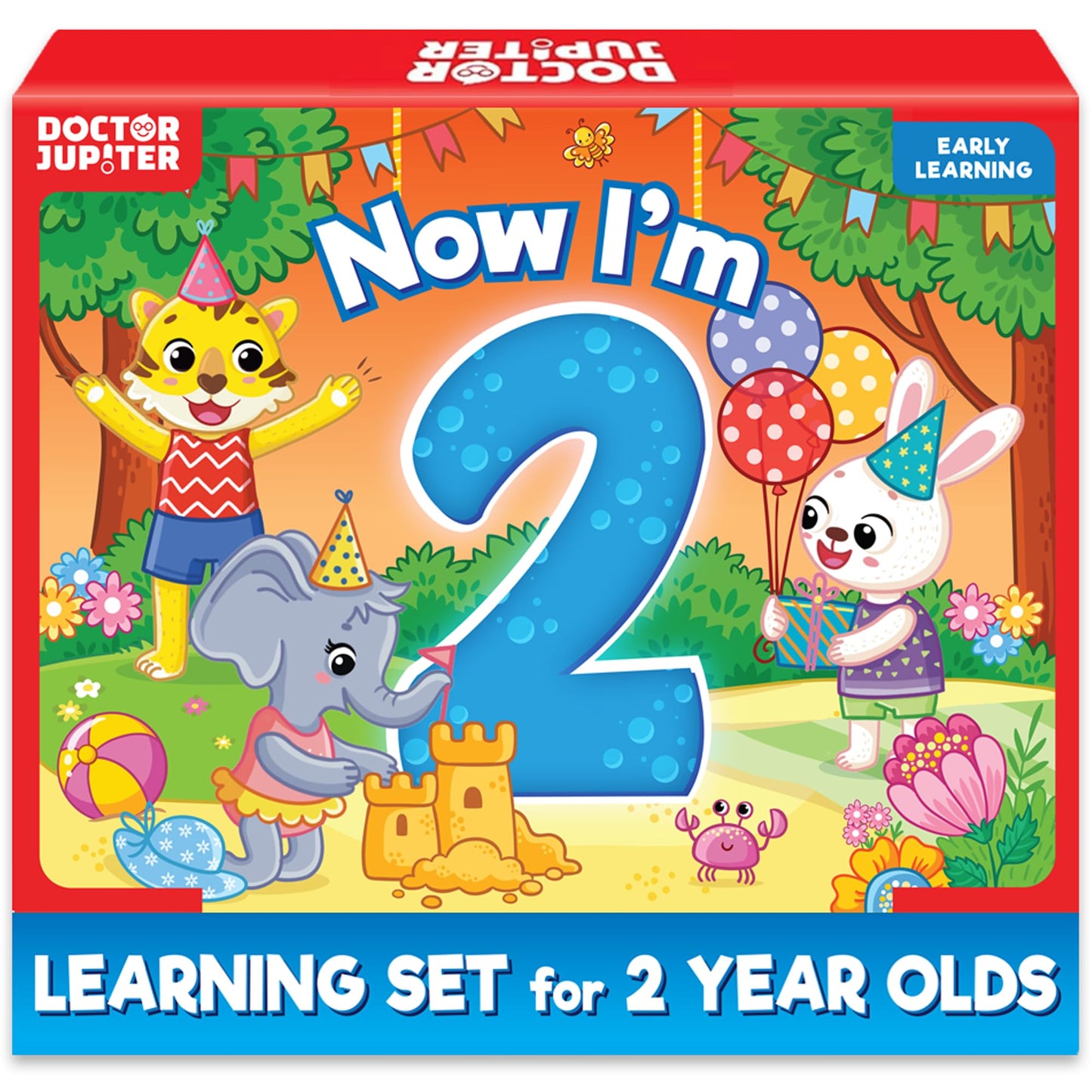 Doctor Jupiter Now I AM 2 | Educational Learning Toy for 2 Year Olds | Birthday Gift Ideas for Boys & Girls Ages 2+ | Preschool Learning Activities