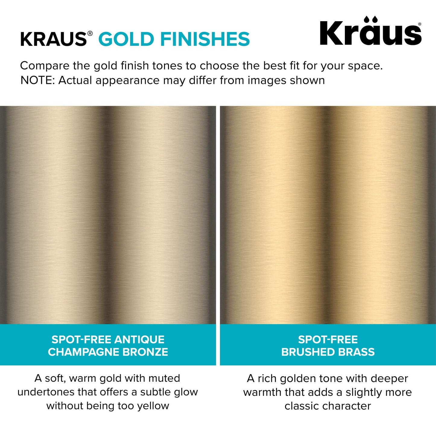 KRAUS Oletto High-Arc Single Handle Pull-Down Kitchen Faucet in Spot Free Antique Champagne Bronze, KPF-2821SFACB