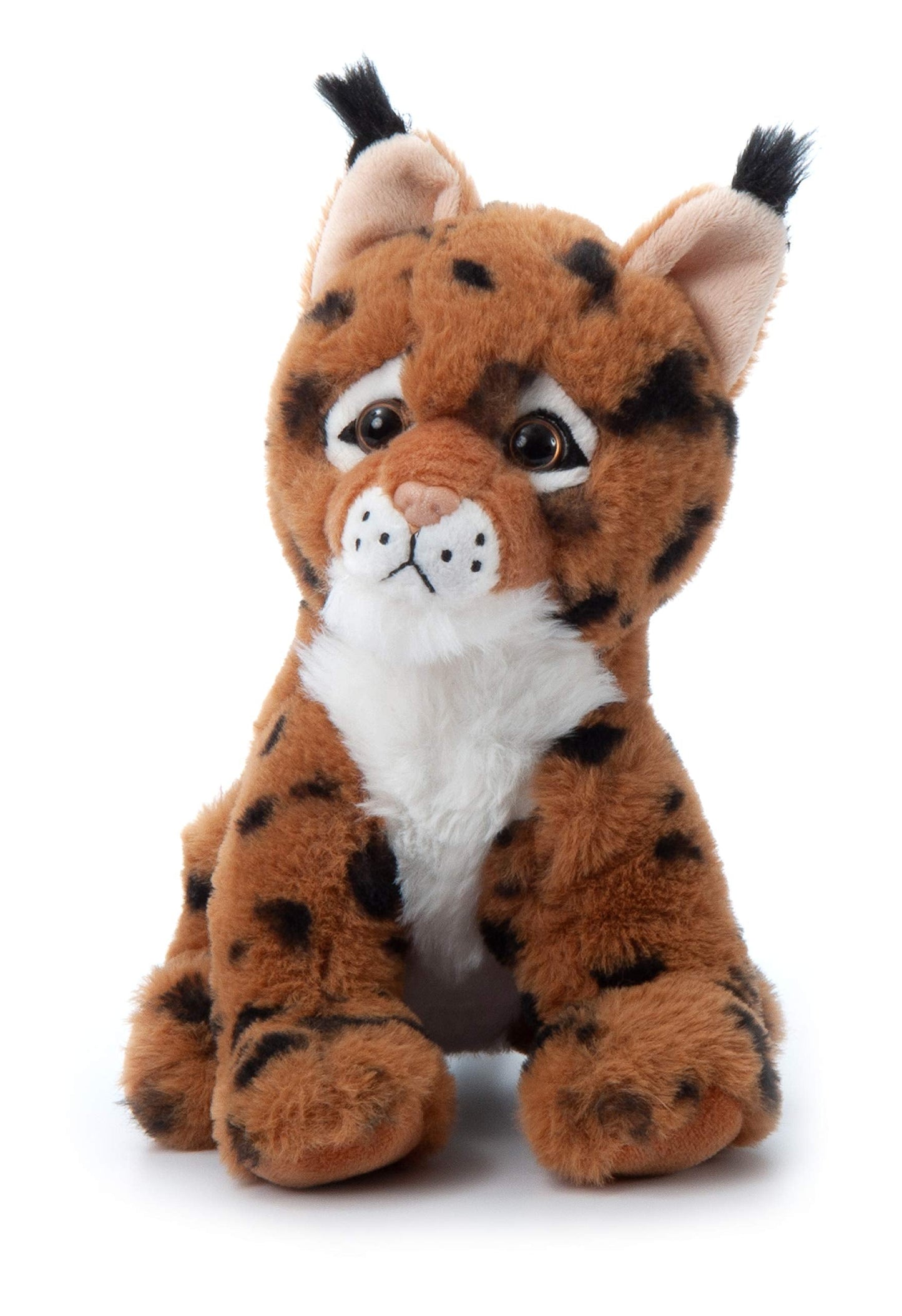The Petting Zoo Bobcat Stuffed Animal, Gifts for Kids, Wild Onez Zoo Animals, Bobcat Plush Toy 9 inches