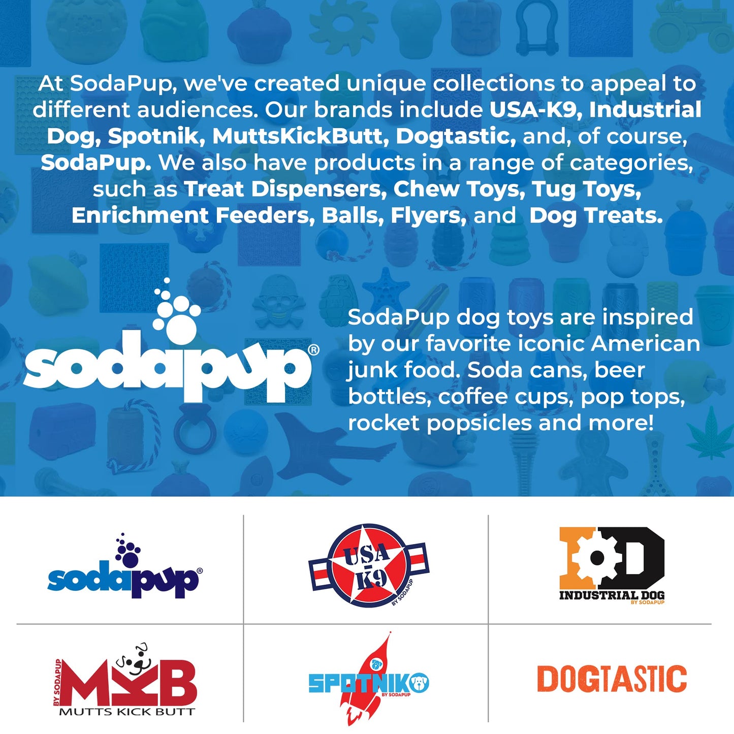 SodaPup Honey Bear – Durable Dog Treat Dispenser & Chew Toy Made in USA from Non-Toxic, Pet Safe, Food Safe Natural Rubber Material for Mental Stimulation, Problem Chewing, Calming Nerves, & More