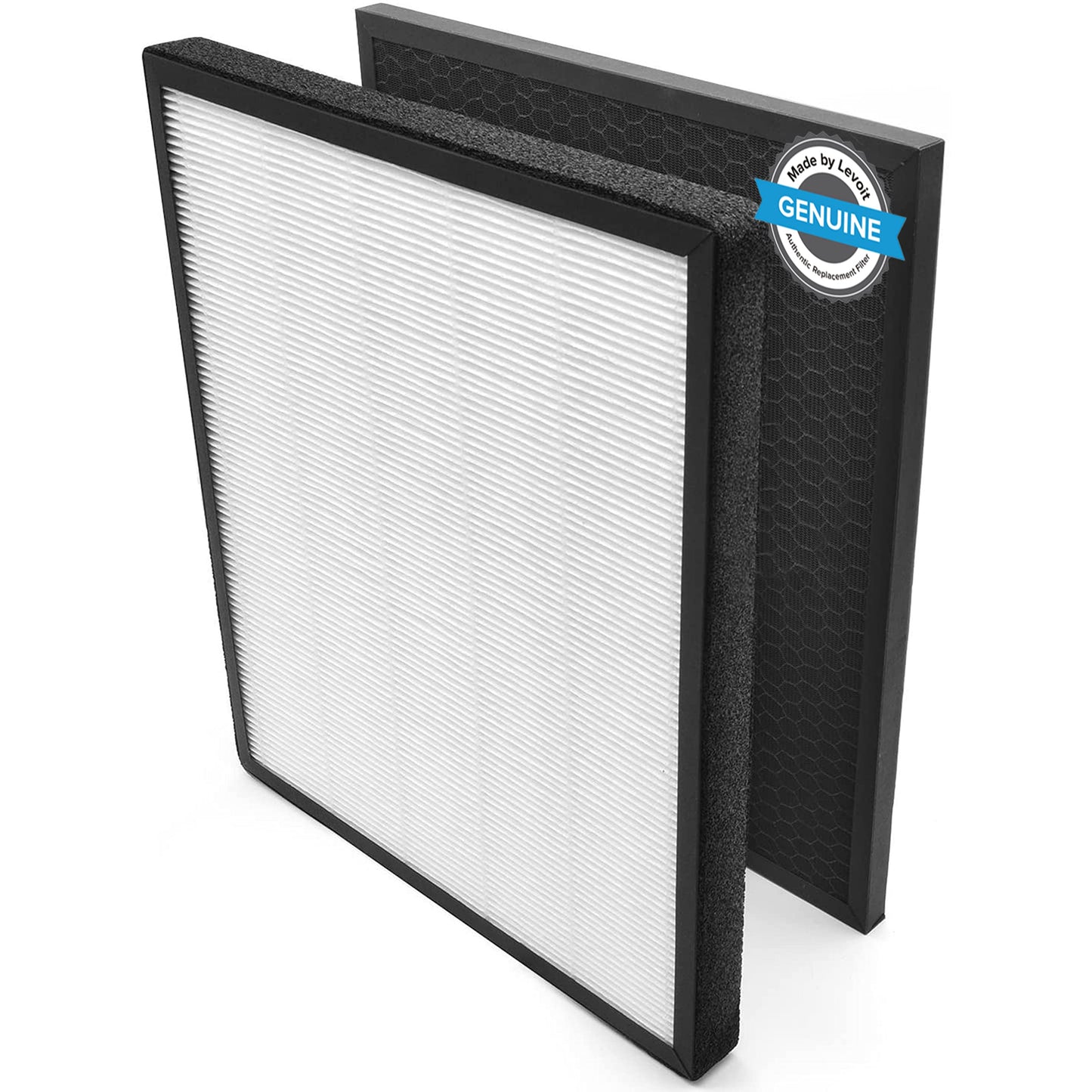 LEVOIT Air Purifiers for Home Large Room Bedroom Up to 1110 Ft² & LV-PUR131 Air Purifier Replacement Filter, Hepa and Activated Carbon Filters Set, LV-PUR131-RF, 1 Pack