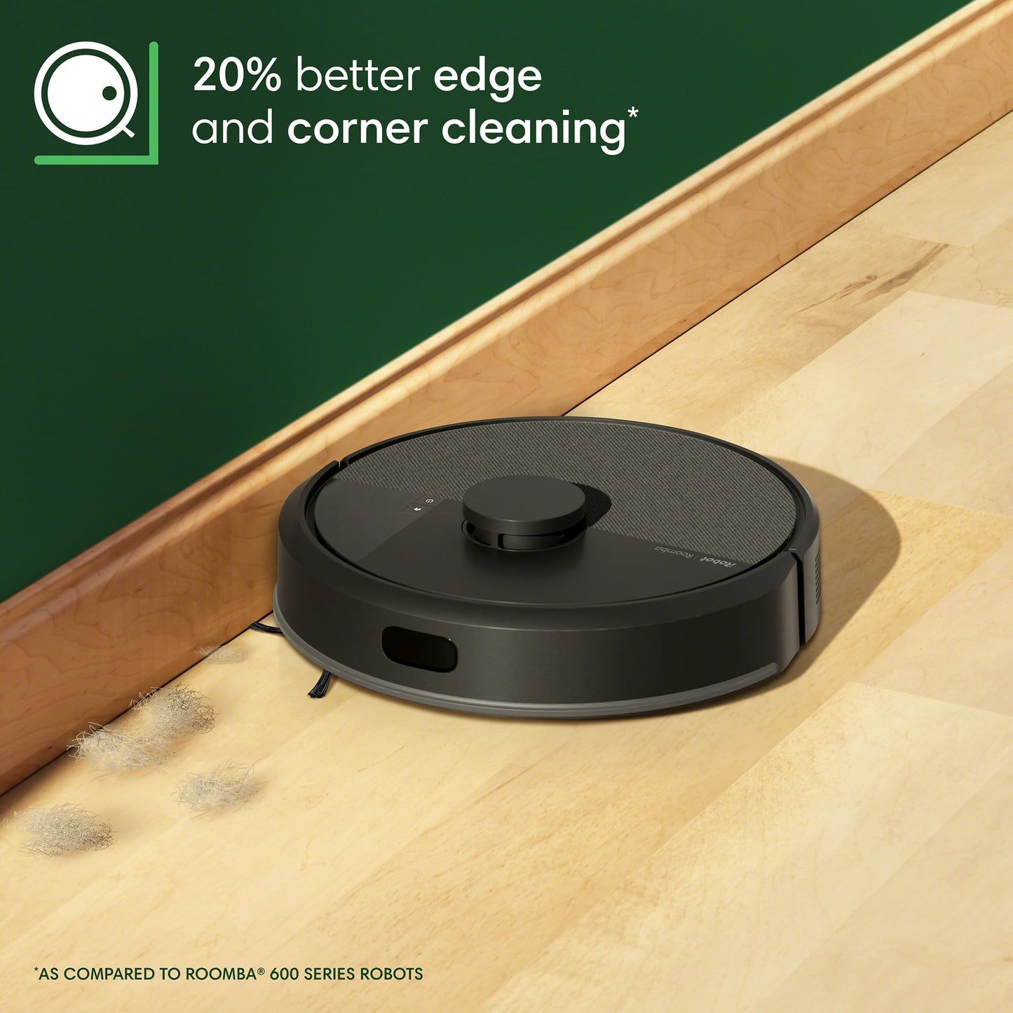 iRobot Roomba 105 Combo Robot Vacuum & Mop with AutoEmpty Dock - Self-Empties for 75 Days, Intense Power-Lifting Suction, LiDAR Navigation, Multiple Cleaning Modes, Avoids Mopping Carpet