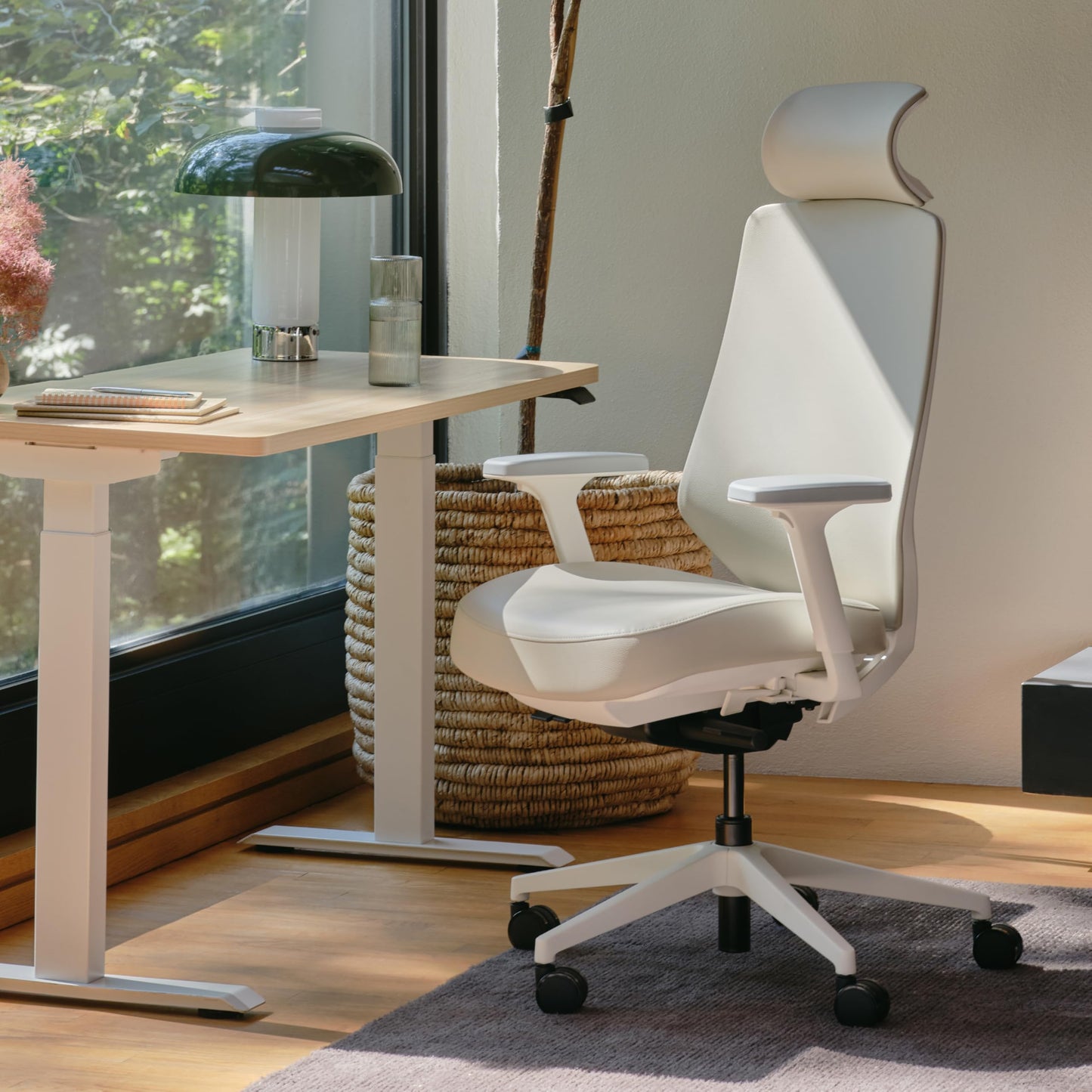 Branch Adjustable Ergonomic PRO Headrest Attachment - Only Compatible Ergonomic Chair PRO - Experience Optimal Comfort and Support - Shore