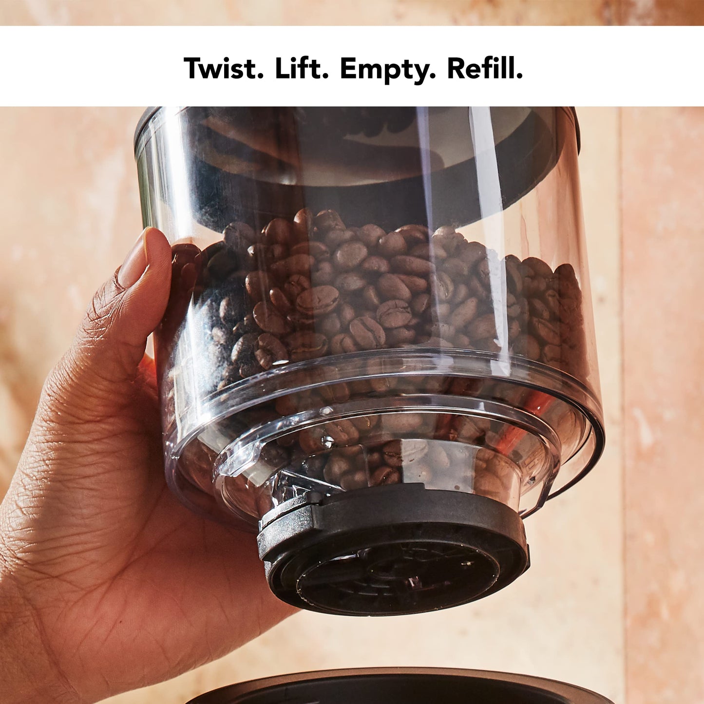 KitchenAid Burr Coffee Grinder - KCG8433 - Empire Red