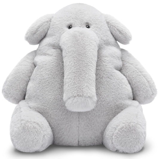 IKASA Elephant Stuffed Animals Plush Toys,10" Cute Plushie Soft Cuddly Plushy Fluffy Toy, Gifts for Family Kids Girls Boys