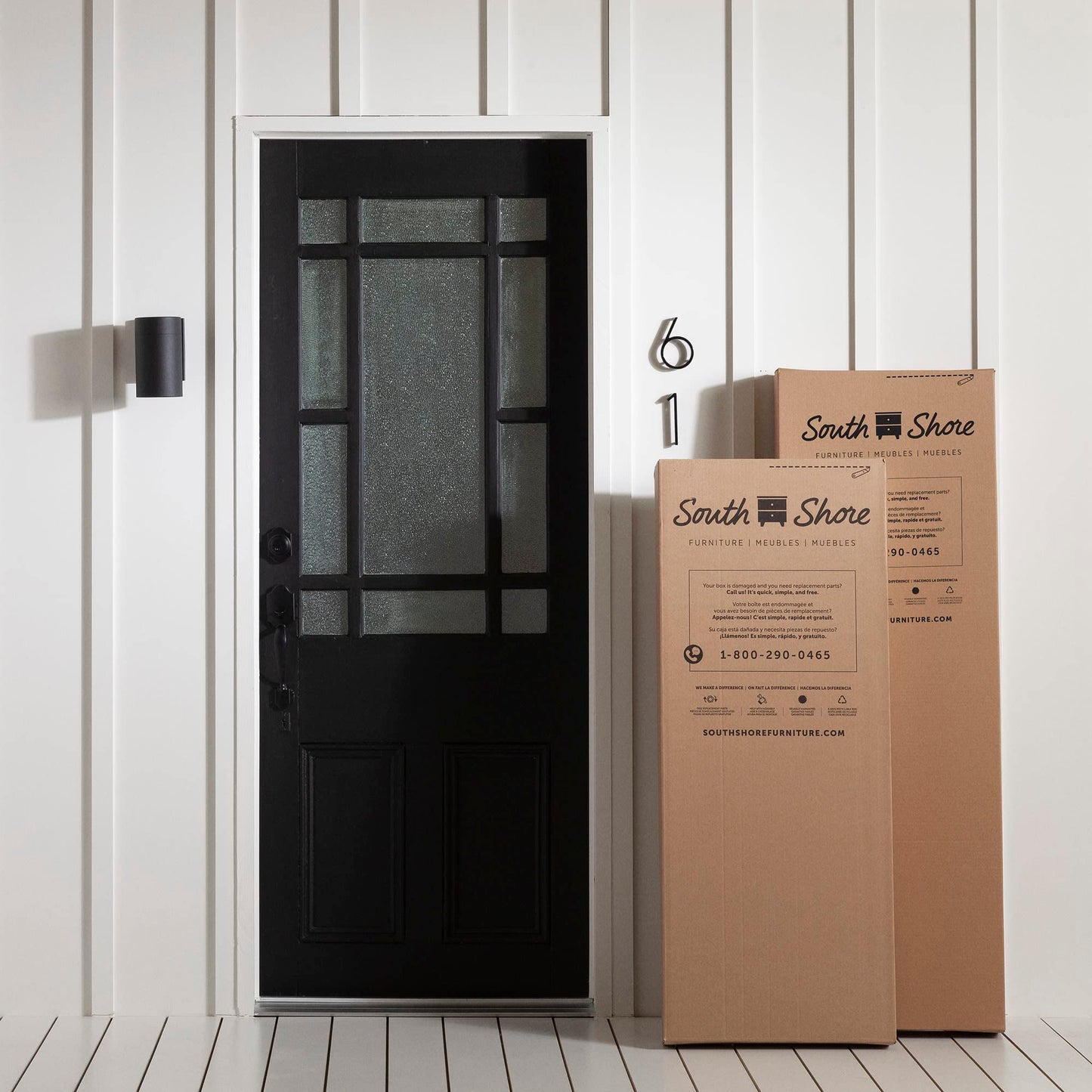South Shore Acapella Wardrobe Armoire Pure Black
